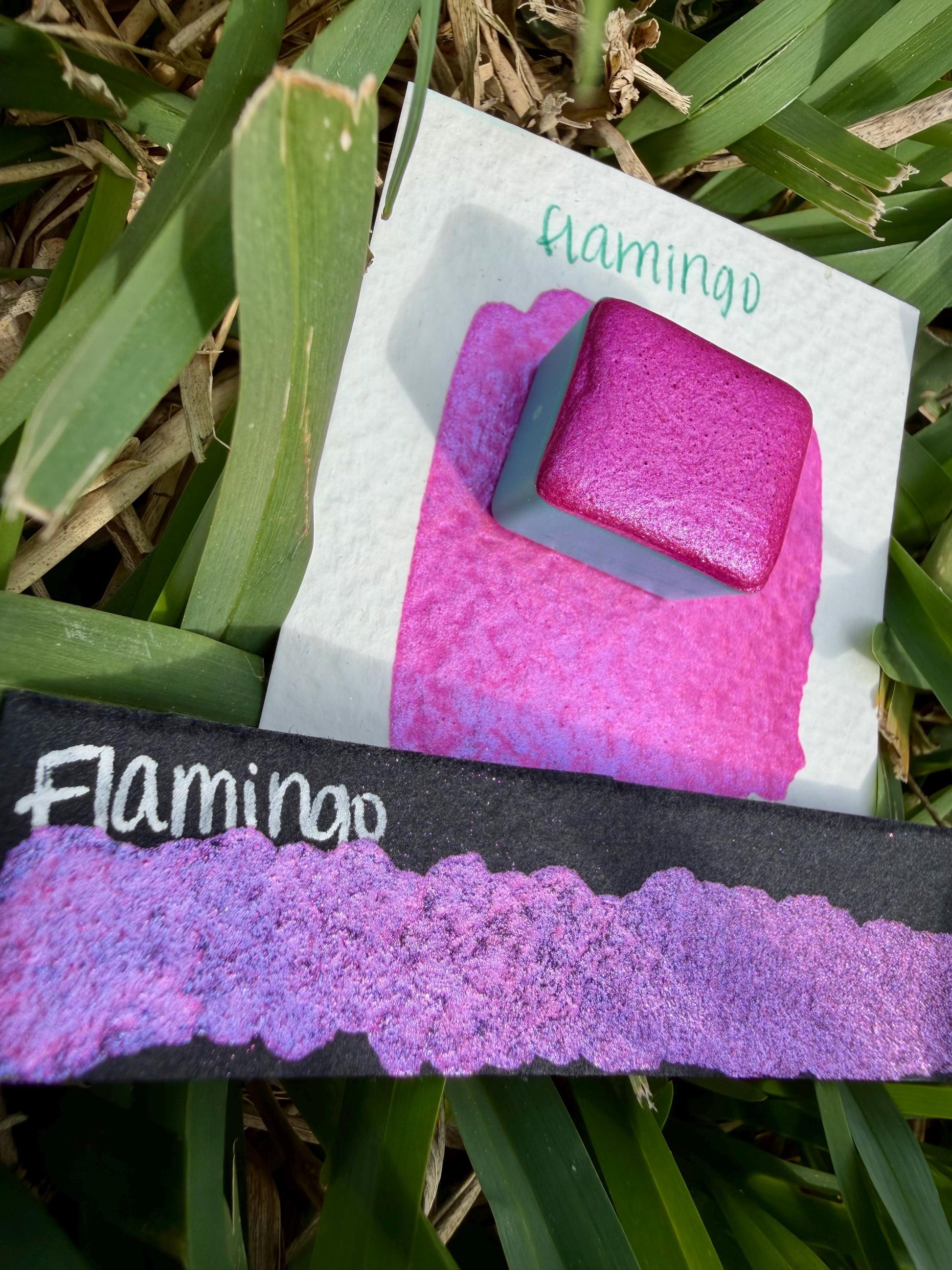Flamingo | Handmade Watercolors | Handmade Paint | Watercolors | Watercolor | Watercolor Artist