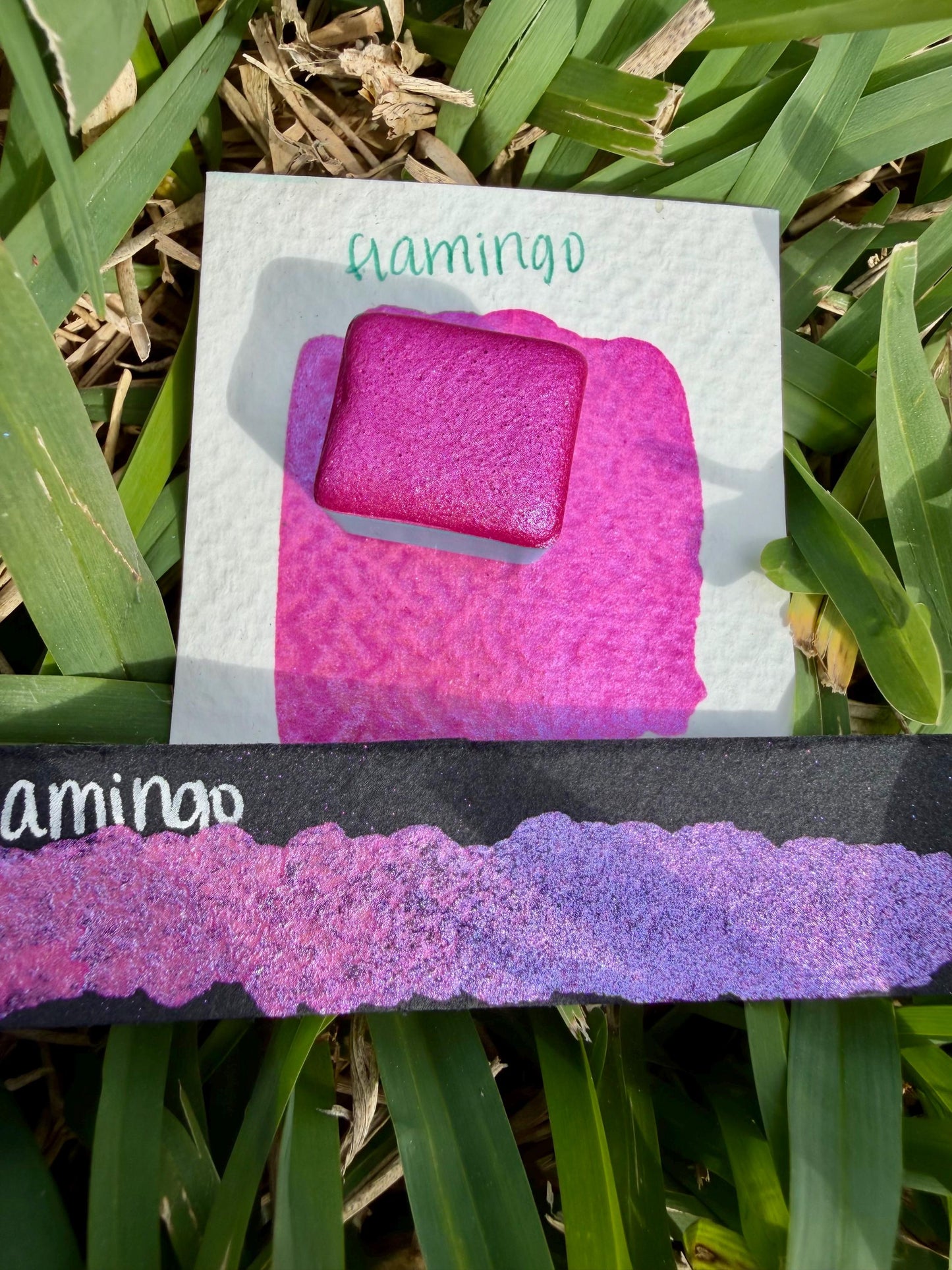 Flamingo | Handmade Watercolors | Handmade Paint | Watercolors | Watercolor | Watercolor Artist