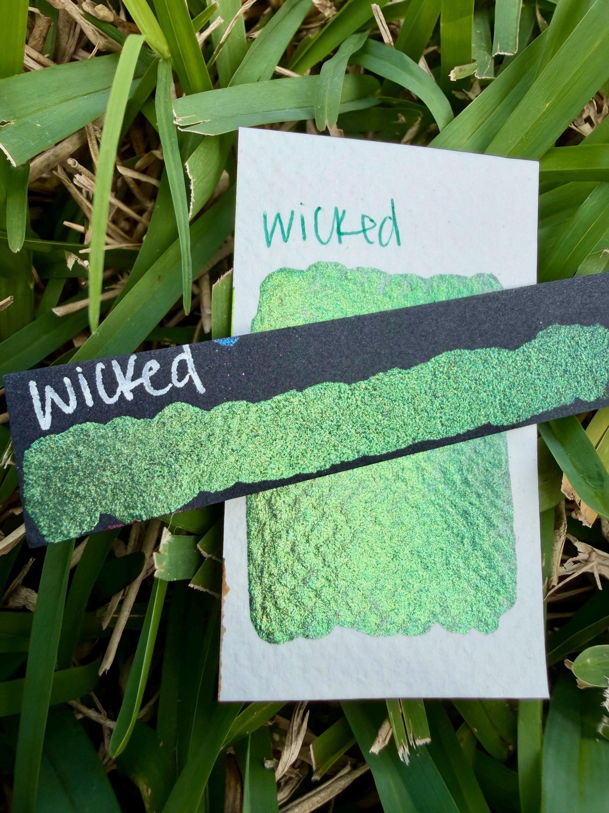 Wicked | Handmade Watercolors | Handmade Paint | Watercolors | Watercolor Artist | Shimmer Watercolors | High Shine Paint