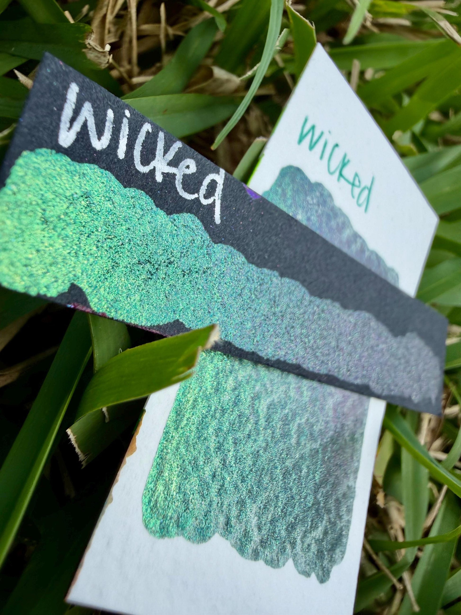 Wicked | Handmade Watercolors | Handmade Paint | Watercolors | Watercolor Artist | Shimmer Watercolors | High Shine Paint