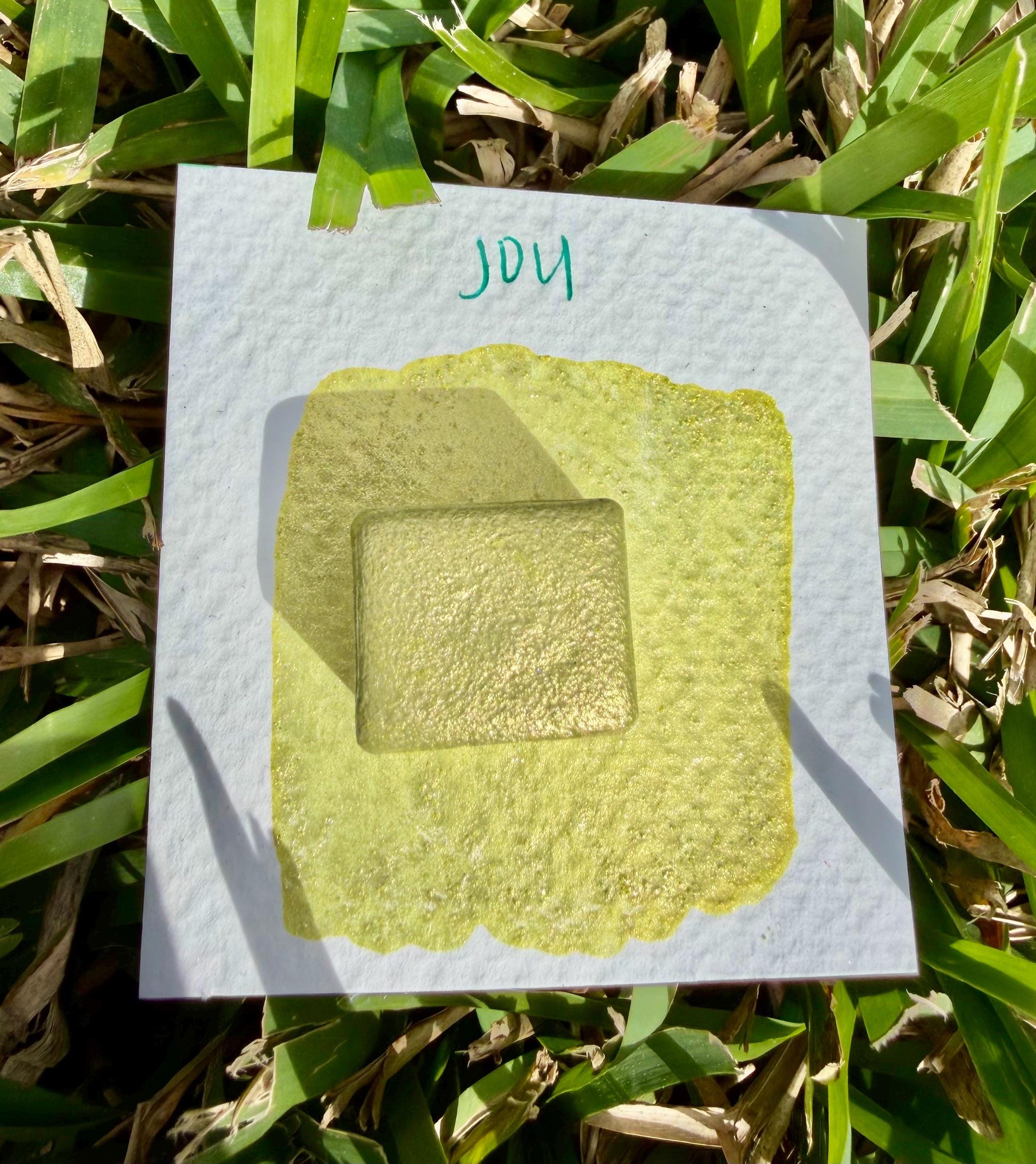 Joy | Handmade Watercolors | Handmade Paint | Watercolors | Watercolor Artist | Shimmer Watercolors | High Shine Paint