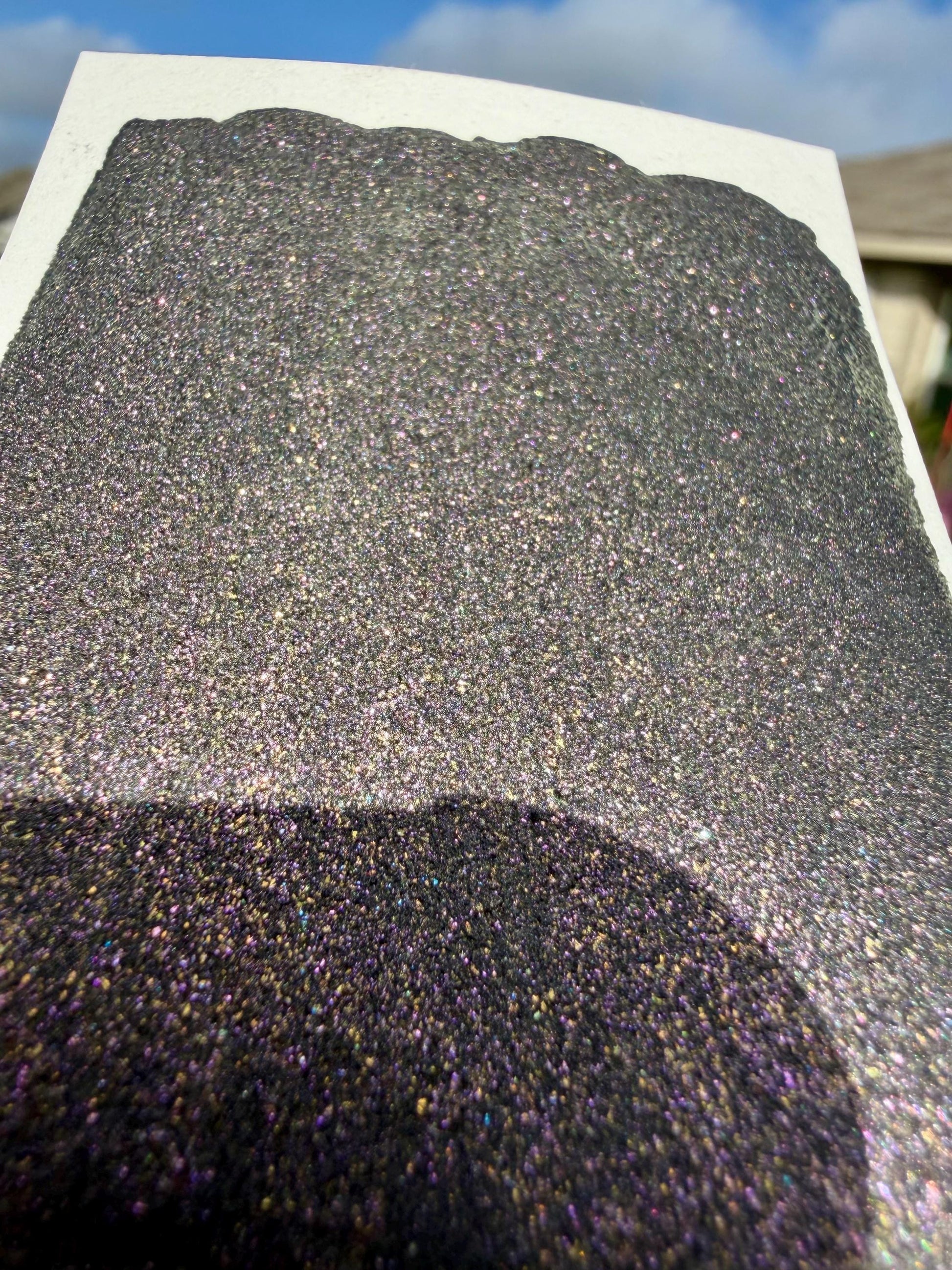 Graveyard Glitter | Handmade Watercolors | Handmade Paint | Watercolors | Watercolor | Artist | Shimmer Watercolors | High Shine Paint