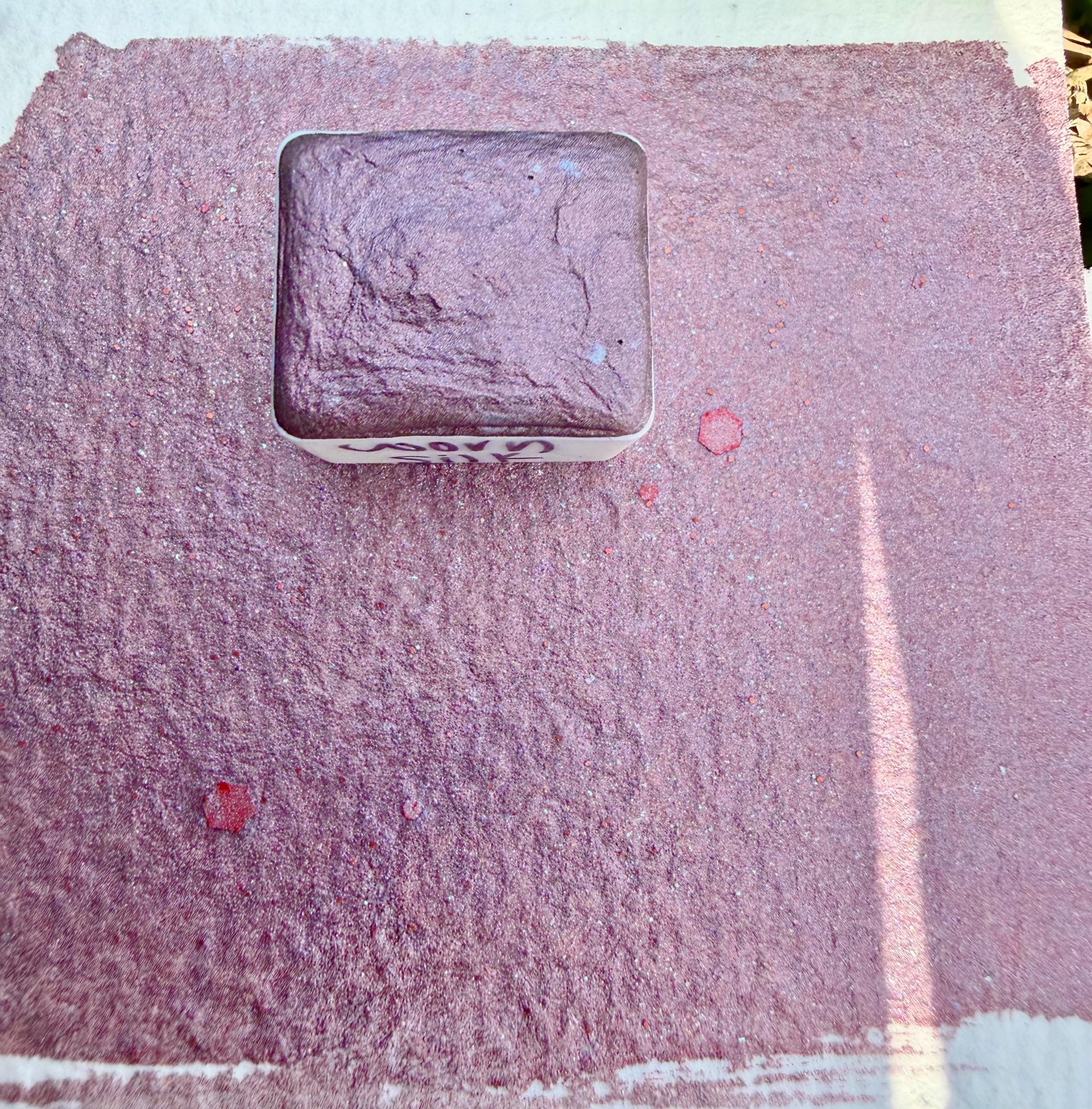 Worn Silk | Handmade Watercolors | Handmade Paint | Watercolors | Watercolor Artist | Shimmer Watercolors | High Shine Paint