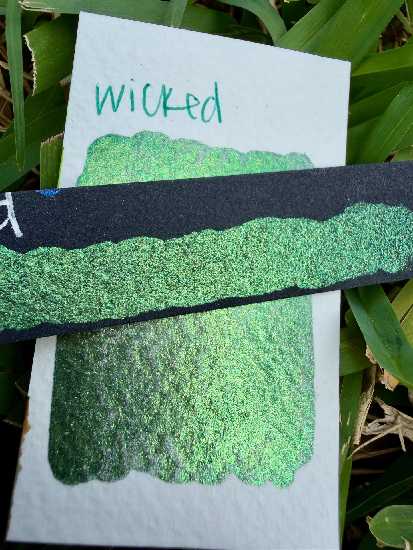 Wicked | Handmade Watercolors | Handmade Paint | Watercolors | Watercolor Artist | Shimmer Watercolors | High Shine Paint
