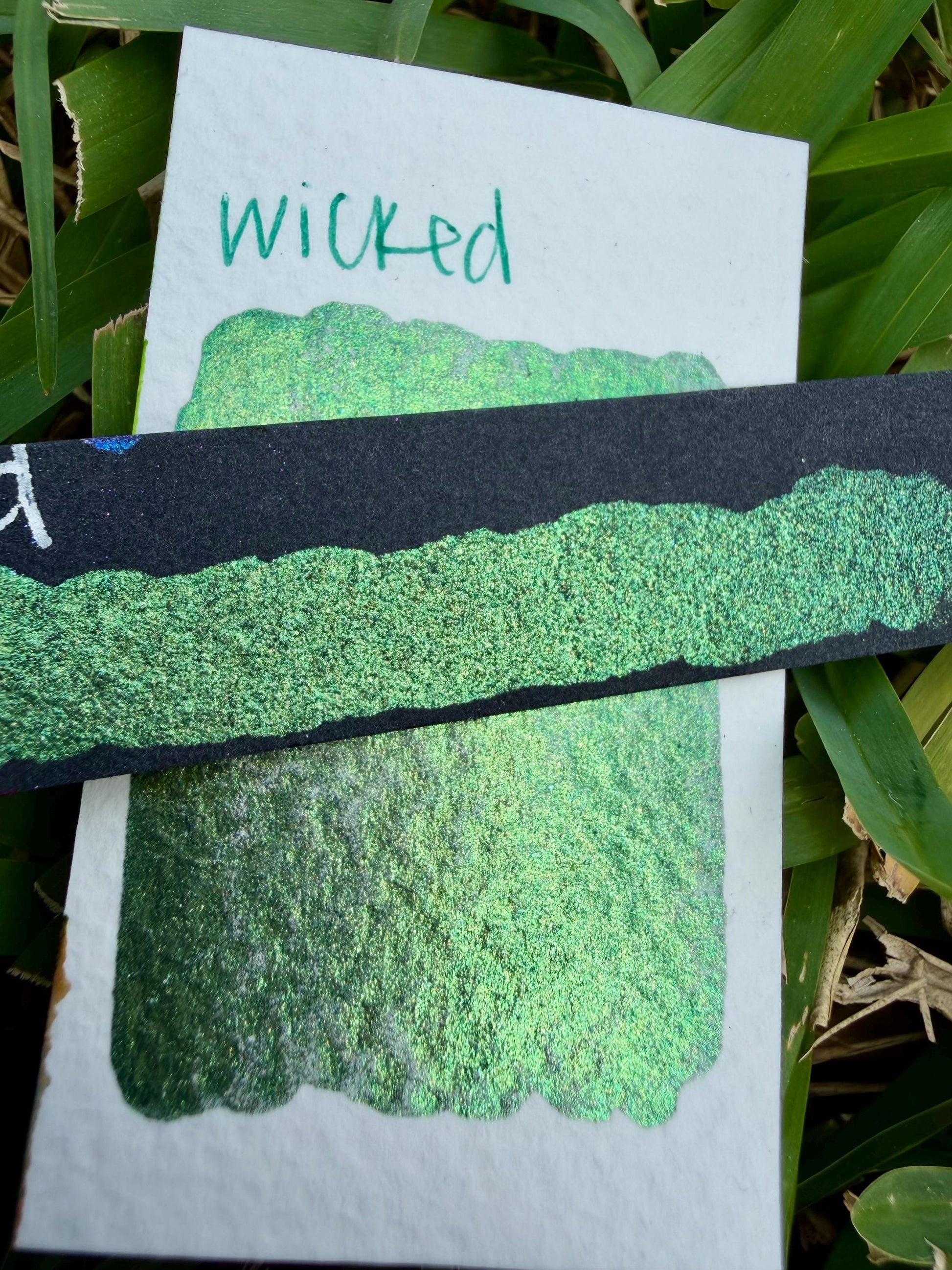 Wicked | Handmade Watercolors | Handmade Paint | Watercolors | Watercolor Artist | Shimmer Watercolors | High Shine Paint