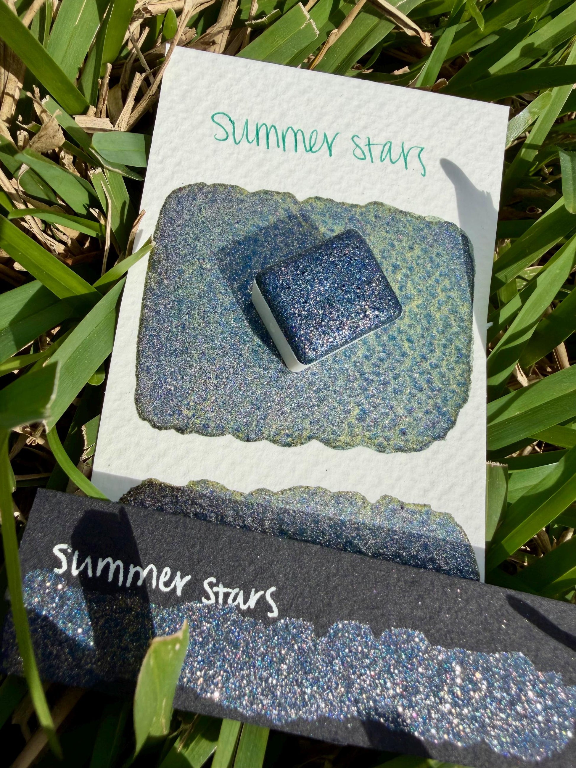 Summer Stars | Handmade Watercolors | Handmade Paint | Watercolors | Watercolor | Watercolor Artist