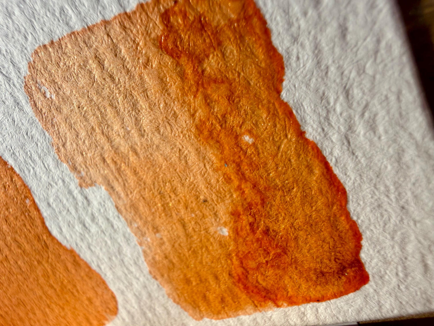 Pumpkin Moon | Dip Pen Ink | Handmade Ink | Calligrapby | Stencils | Handmade Cards| Watercolor | Colorshift Ink | Shimmer Ink | Nib Ink