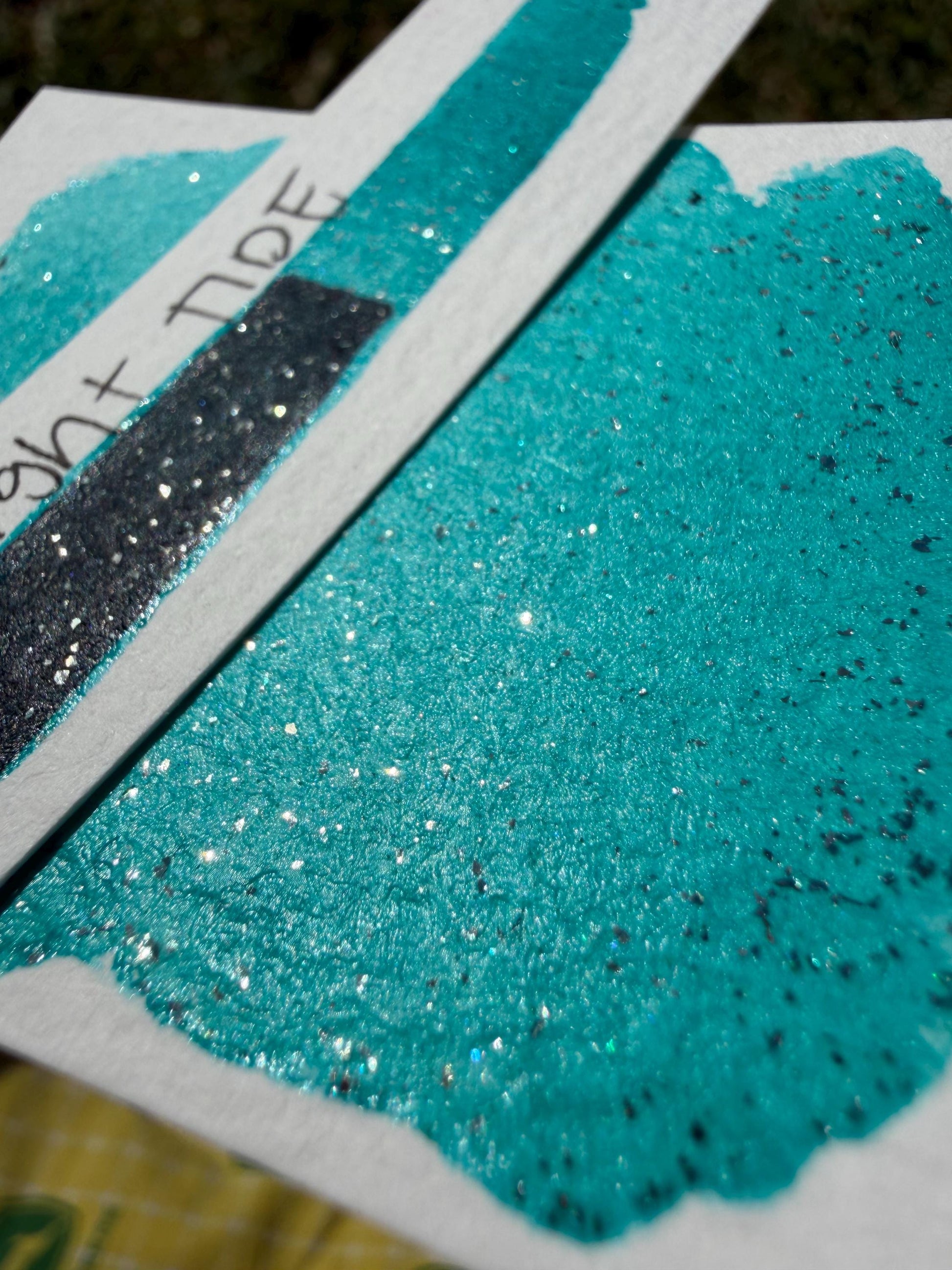 Light Tide | Shimmer Ink | Handmade Ink | Calligraphy | Handmade Cards | Watercolor Ink | Colorshift Ink | Drawing Ink | Art Ink | Ink