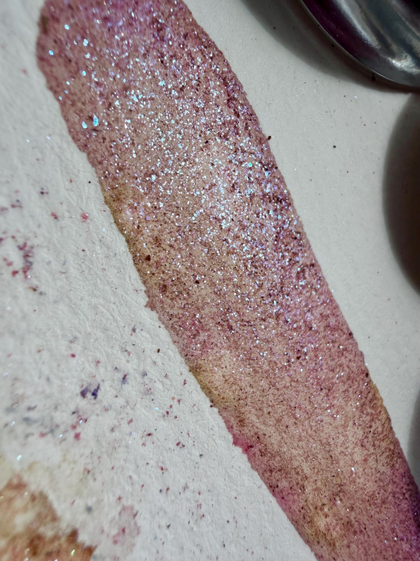 You Get Murdered First | Handmade Pigment Salts Watercolor | Color Burst Texture Paint | Sparkly Mica Pigment Crystals | Unique Art Supply