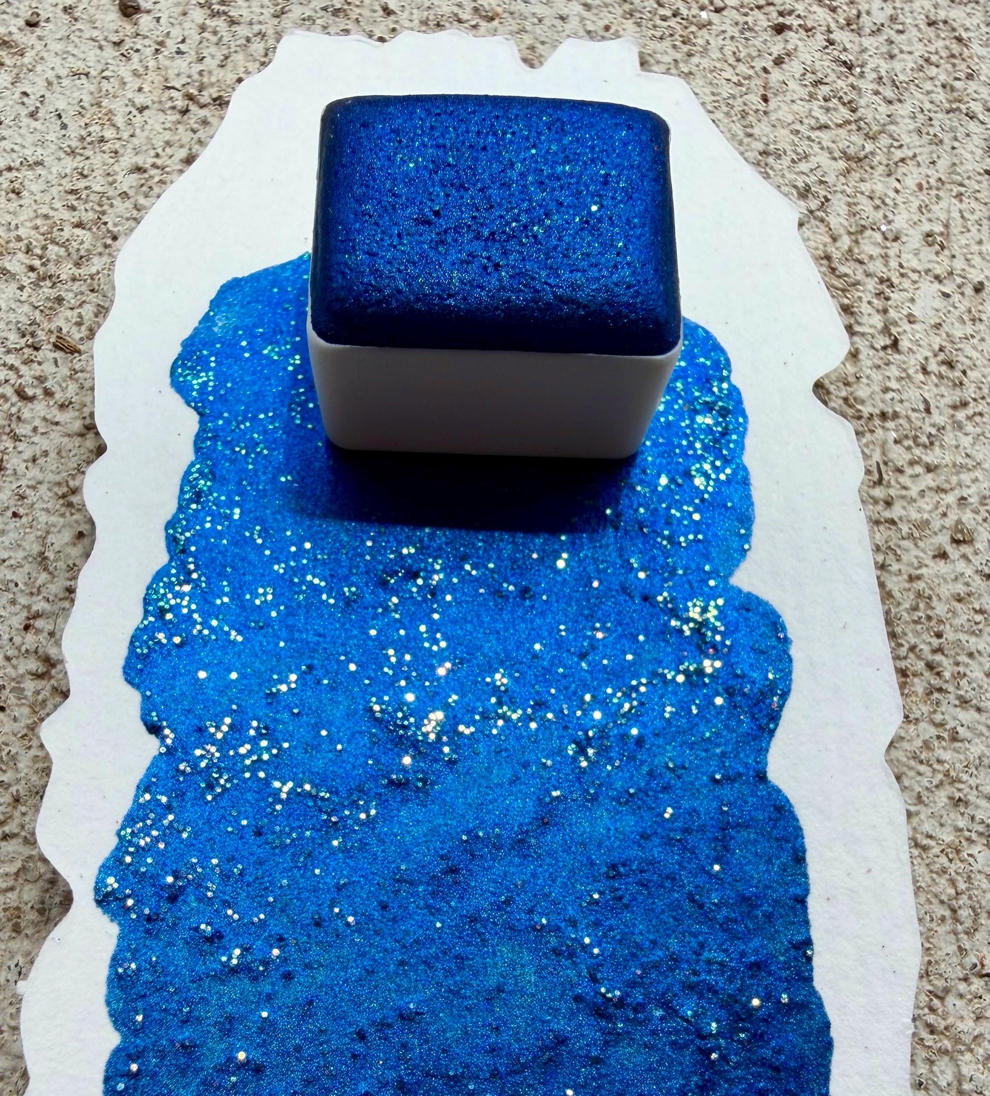 Sadness | Handmade Watercolors | Handmade Paint | Watercolors | Watercolor Artist | Shimmer Watercolors | High Shine Paint