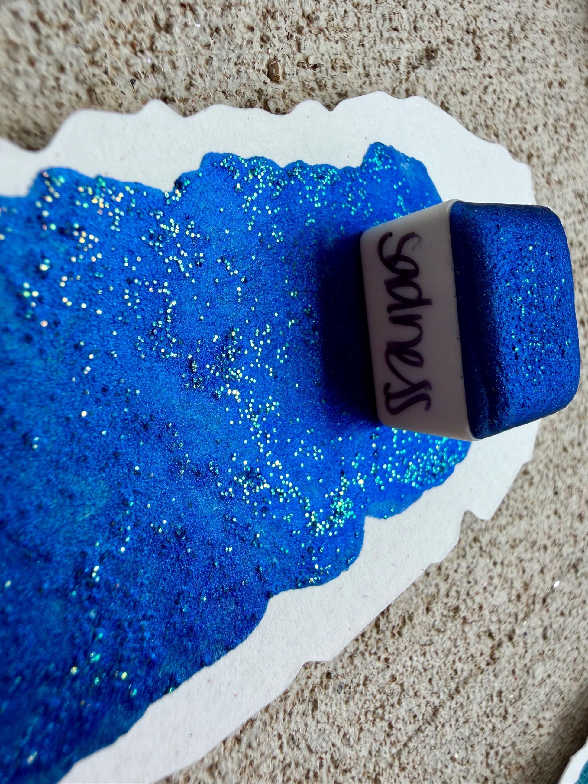 Sadness | Handmade Watercolors | Handmade Paint | Watercolors | Watercolor Artist | Shimmer Watercolors | High Shine Paint