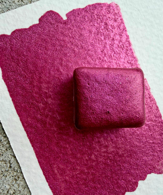 Embarrassment | Handmade Watercolors | Handmade Paint | Watercolors | Watercolor Artist | Shimmer Watercolors | High Shine Paint