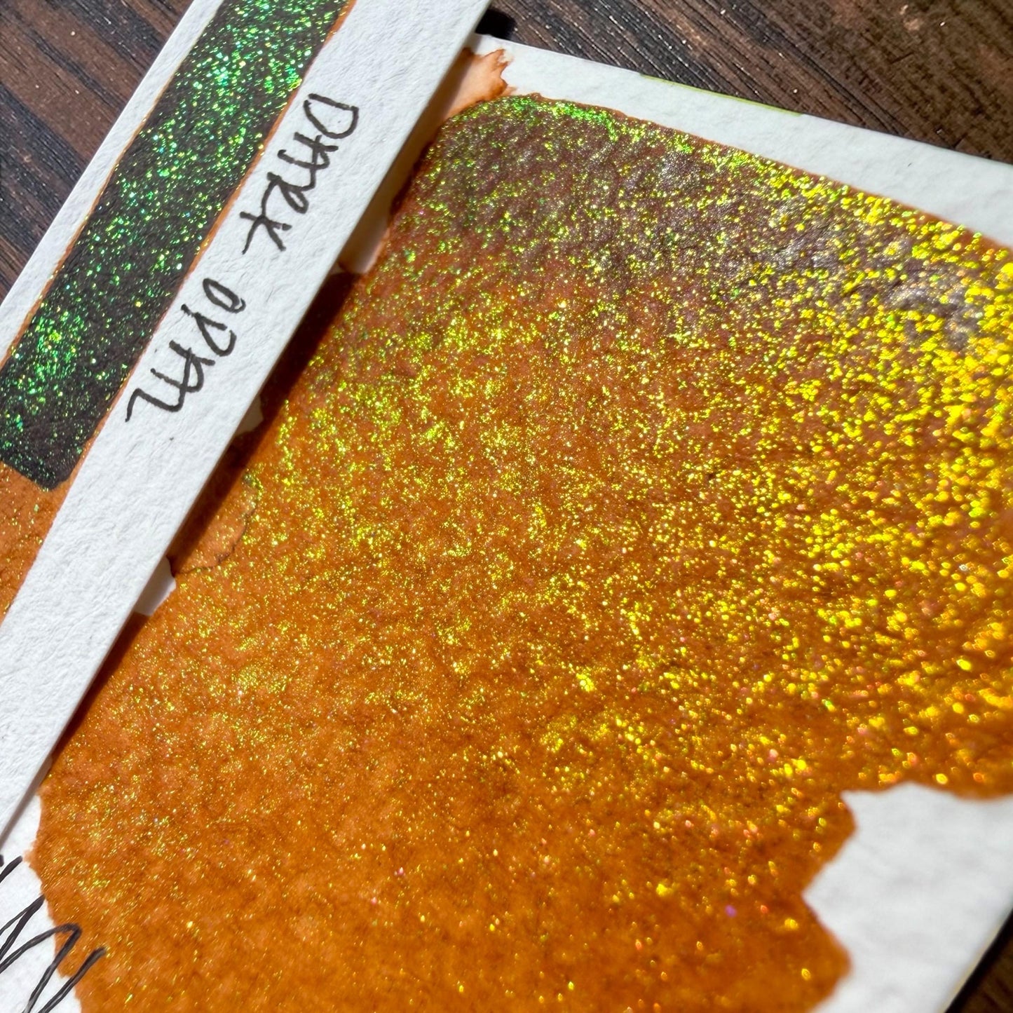 Dark Opal | Shimmer Ink | Handmade Ink | Calligraphy | Handmade Cards | Watercolor Ink | Colorshift Ink | Drawing Ink | Art Ink | Ink