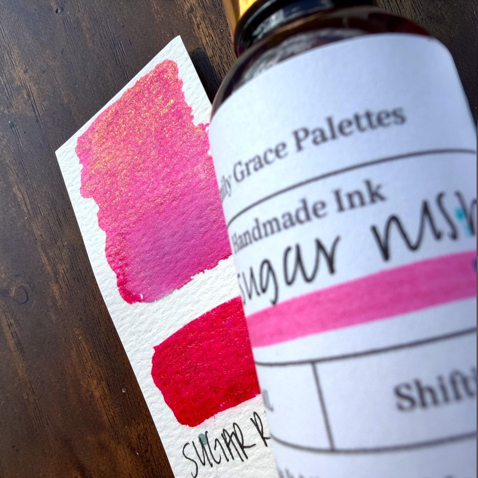 Sugar Rush | Shimmer Ink | Handmade Ink | Calligraphy | Handmade Cards | Watercolor Ink | Colorshift Ink | Drawing Ink | Art Ink | Ink