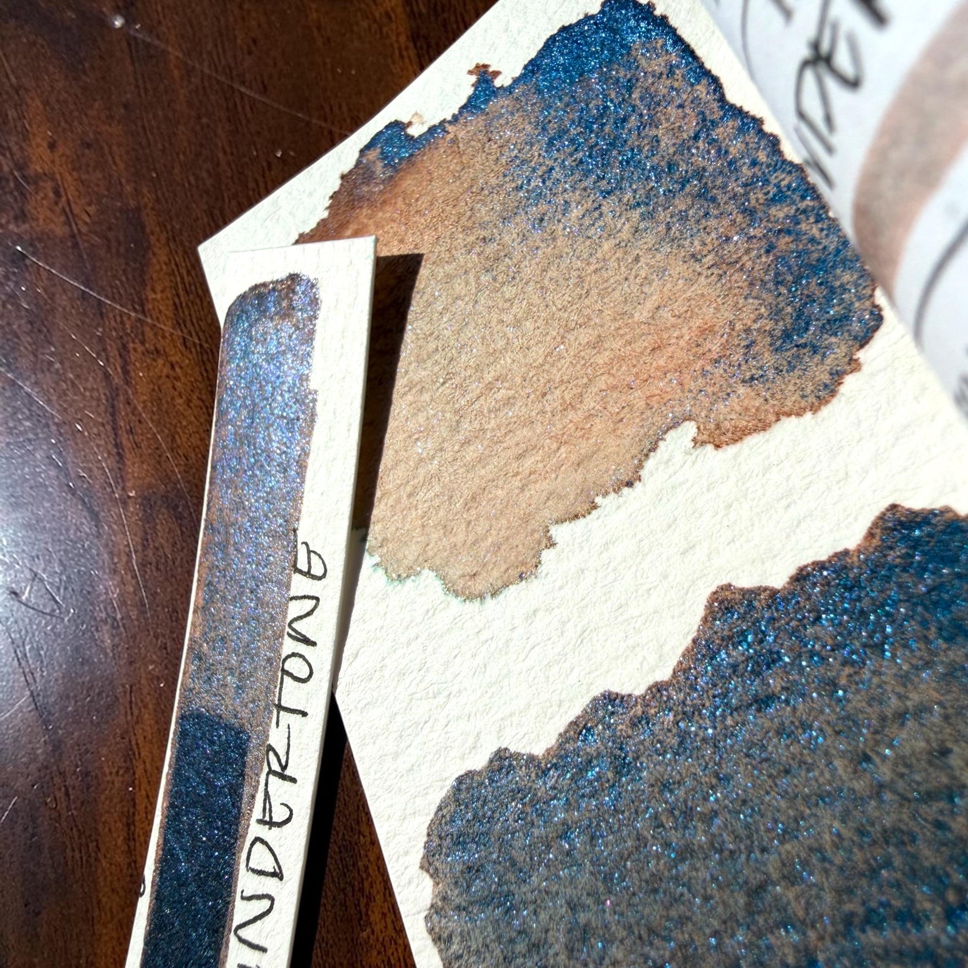 Undertone | Shimmer Ink | Handmade Ink | Calligraphy | Handmade Cards | Watercolor Ink | Colorshift Ink | Drawing Ink | Art Ink | Ink