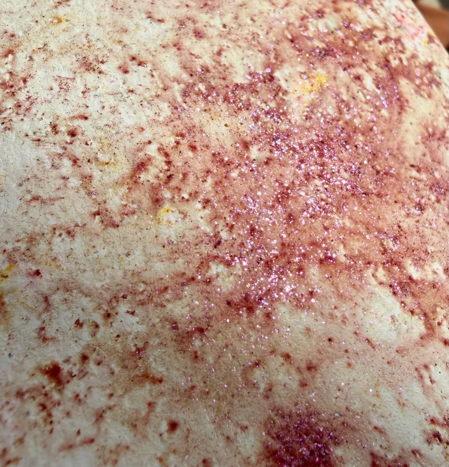 Fold In The Cheese | Handmade Pigment Salts Watercolor | Color Burst Texture Paint | Sparkly Mica Pigment Crystals | Unique Art Supply