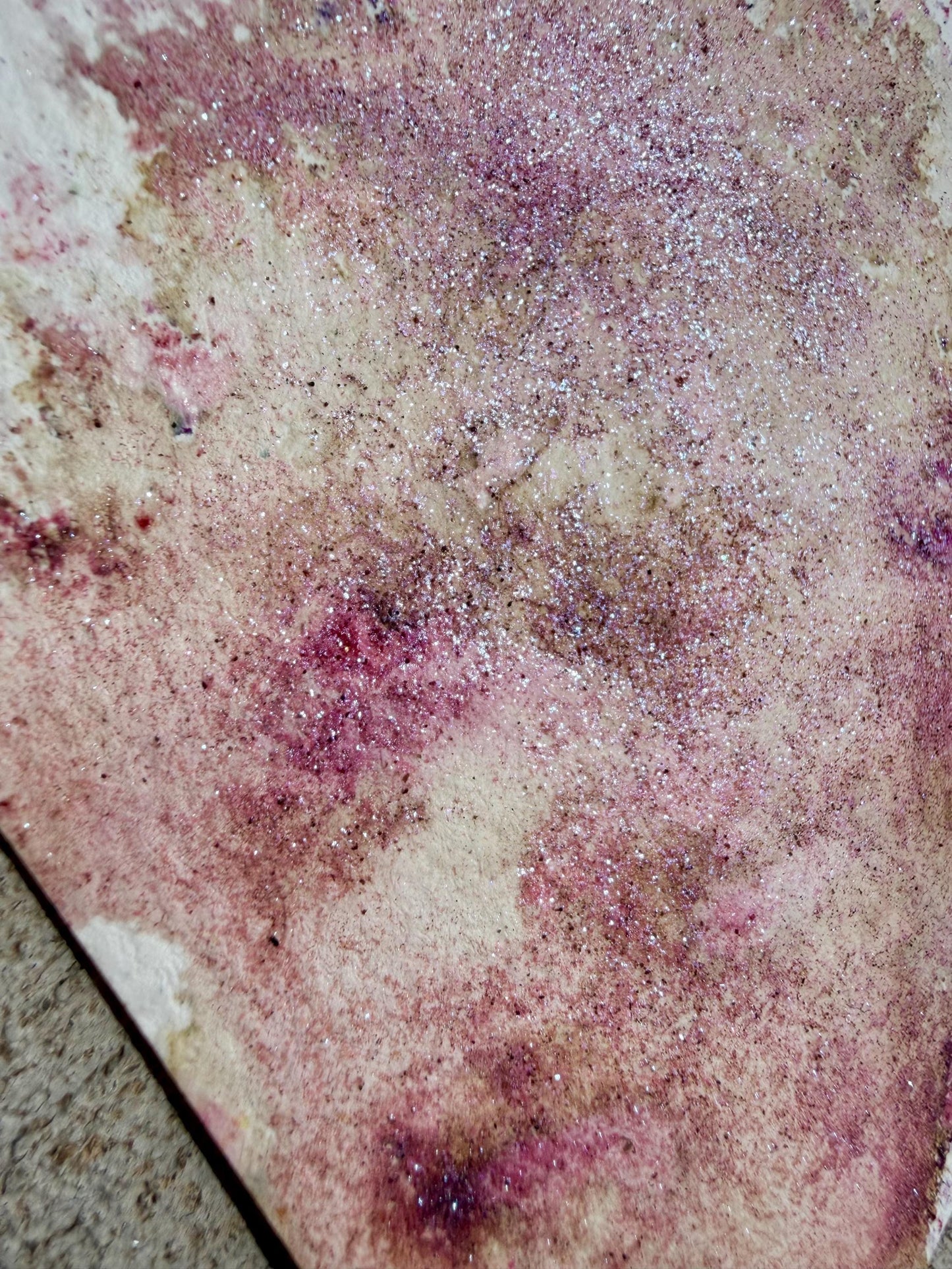You Get Murdered First | Handmade Pigment Salts Watercolor | Color Burst Texture Paint | Sparkly Mica Pigment Crystals | Unique Art Supply