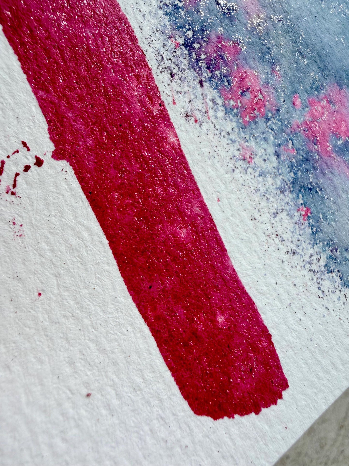 A Little Bit Alexis | Handmade Pigment Salts Watercolor | Color Burst Texture Paint | Sparkly Mica Pigment Crystals | Unique Art Supply