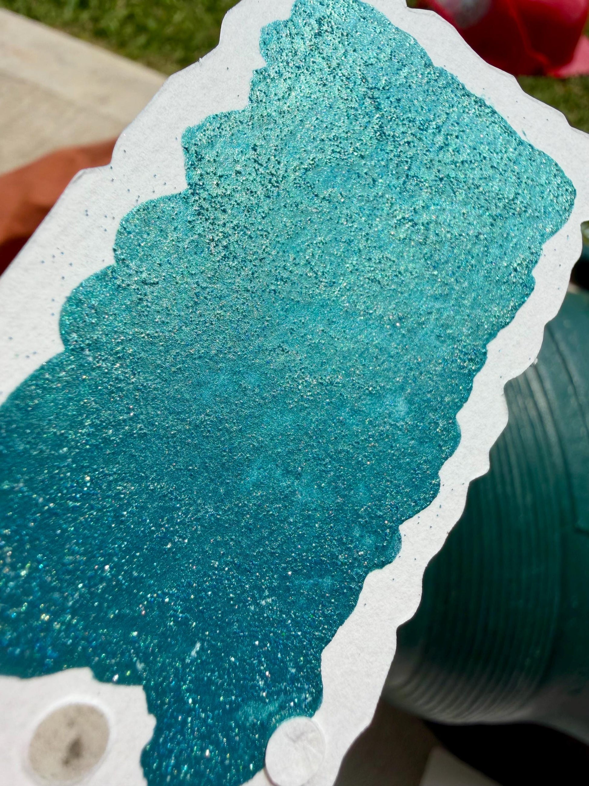 Envy | Handmade Watercolors | Handmade Paint | Watercolors | Watercolor Artist | Shimmer Watercolors | High Shine Paint