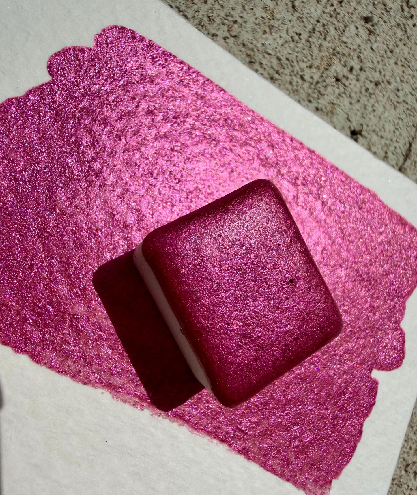 Embarrassment | Handmade Watercolors | Handmade Paint | Watercolors | Watercolor Artist | Shimmer Watercolors | High Shine Paint
