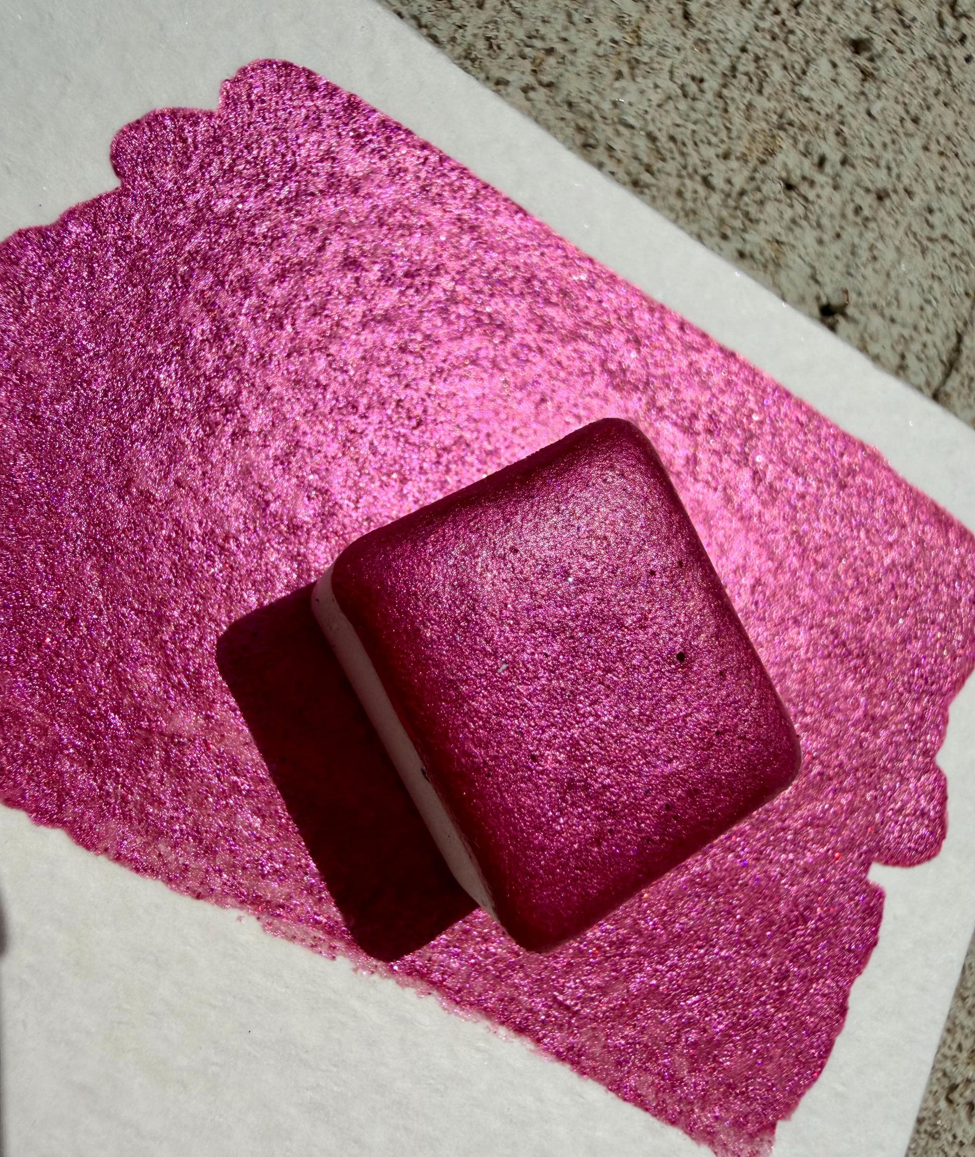 Embarrassment | Handmade Watercolors | Handmade Paint | Watercolors | Watercolor Artist | Shimmer Watercolors | High Shine Paint