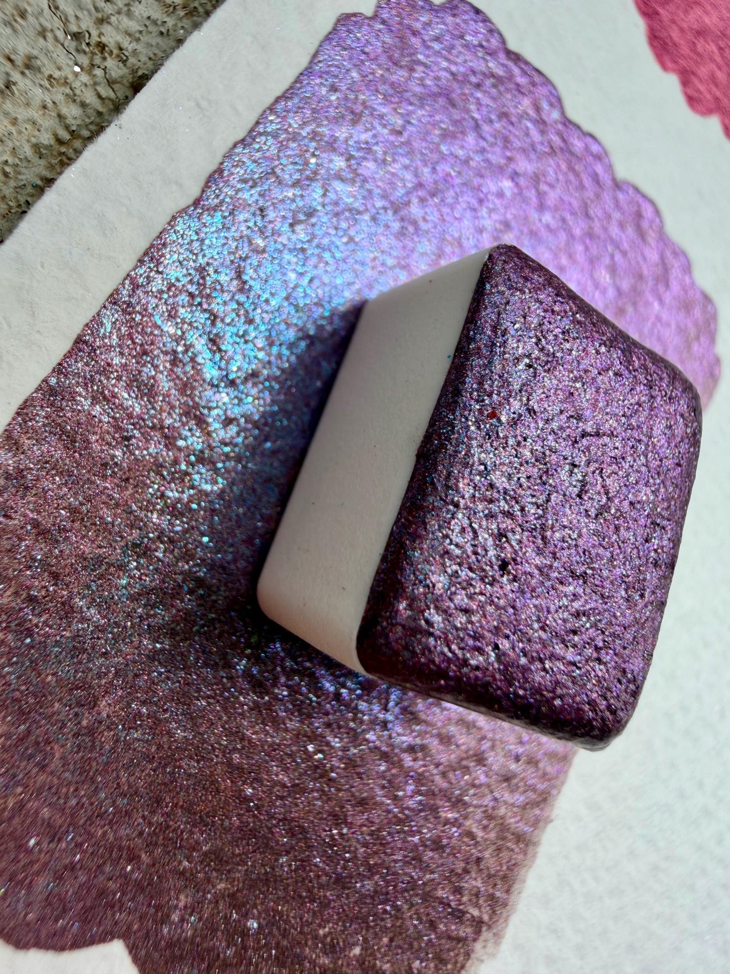 Low Glow | Handmade Watercolors | Handmade Paint | Watercolors | Watercolor Artist | Shimmer Watercolors | High Shine Paint