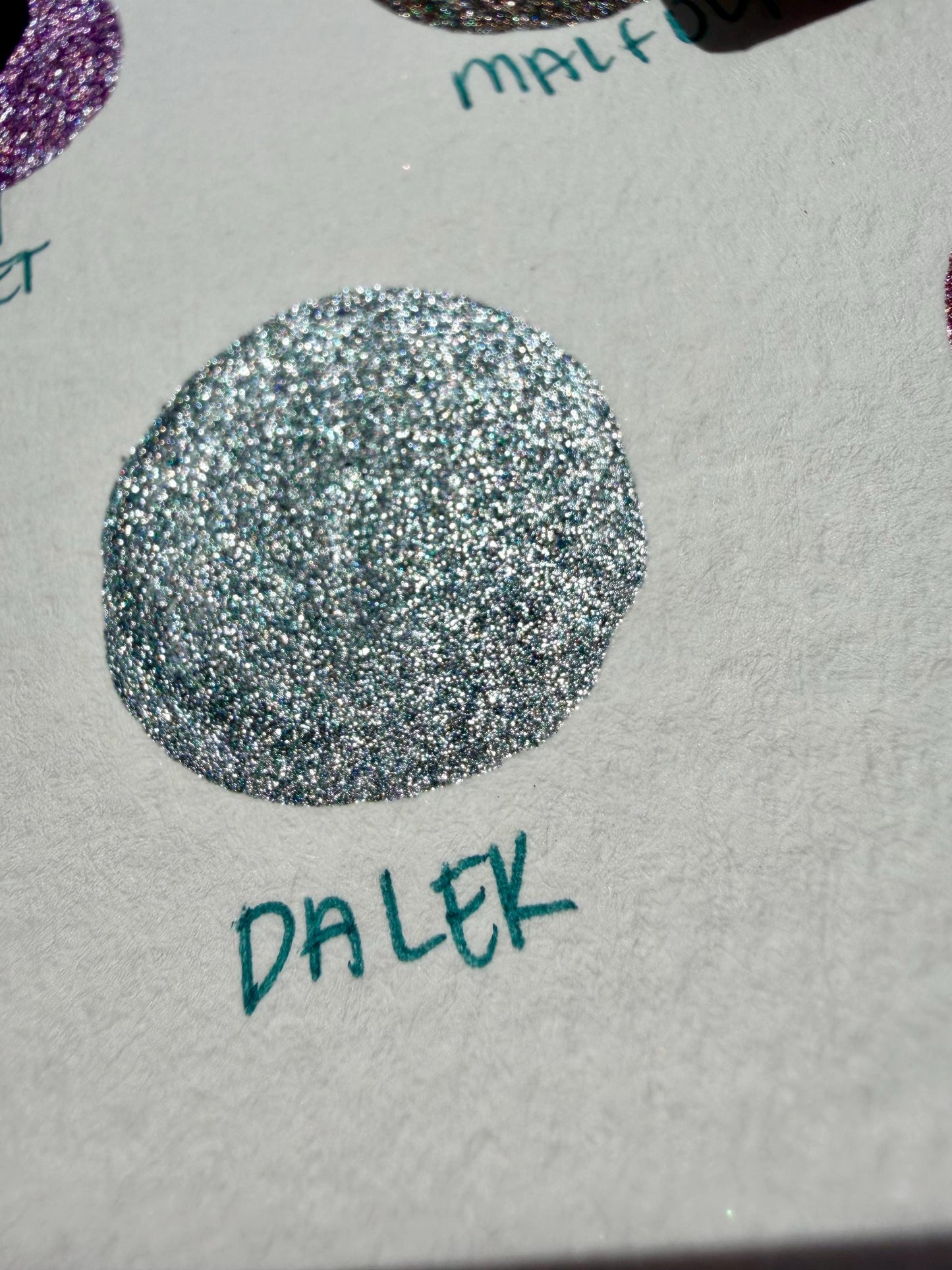 Dalek | Handmade Watercolors | Handmade Paint | Watercolors | Watercolor | Handmade Cards | Chrome Watercolors