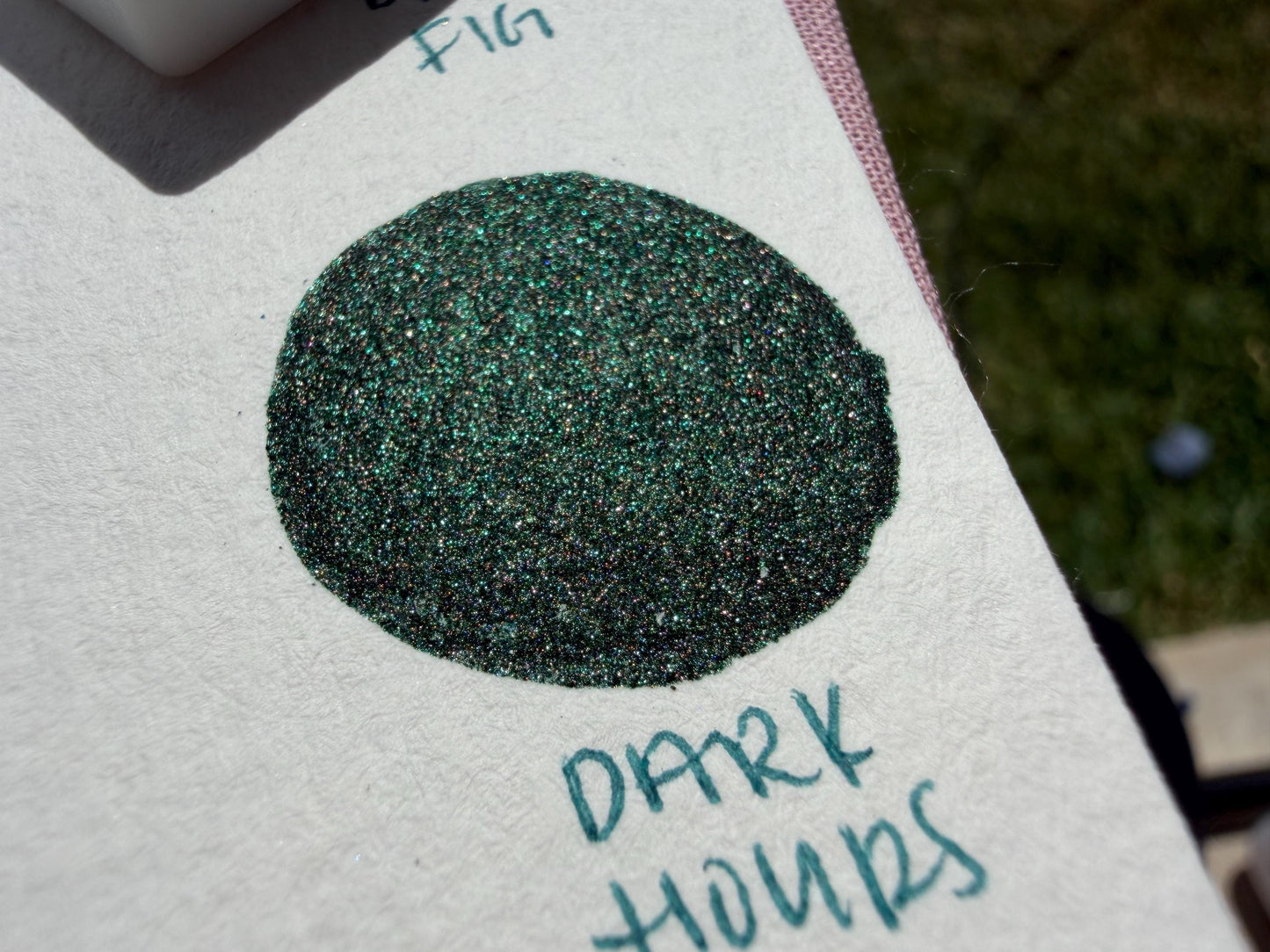 Dark Hours | Handmade Watercolors | Handmade Paint | Watercolors | Watercolor | Handmade Cards | Chrome Watercolors