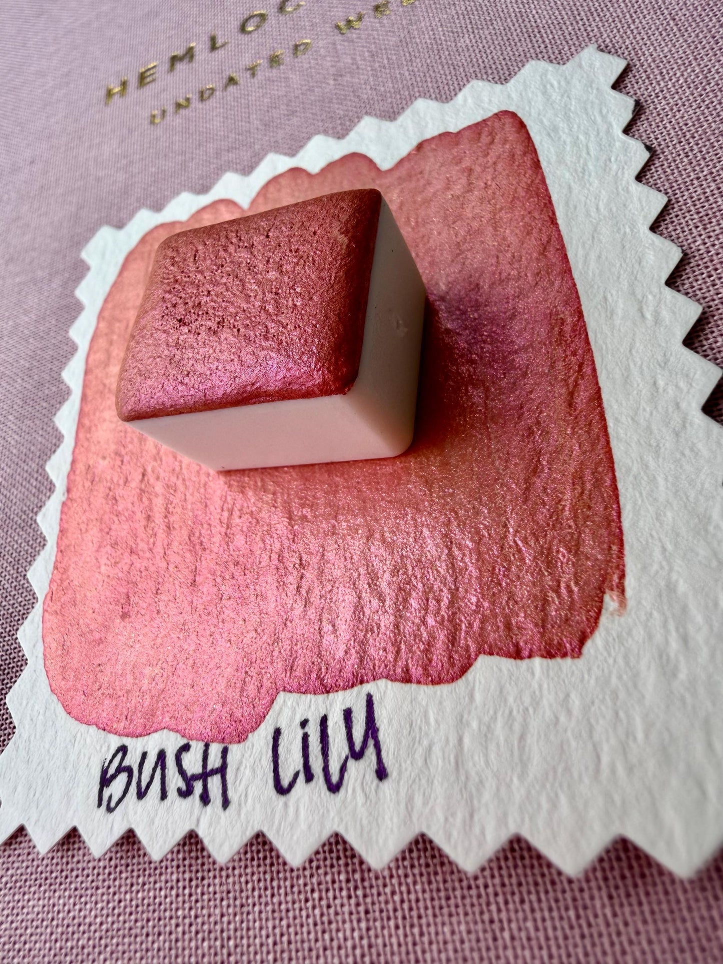 Bush Lily | Handmade Watercolors | Handmade Paint | Watercolors | Watercolor | Watercolor Artist