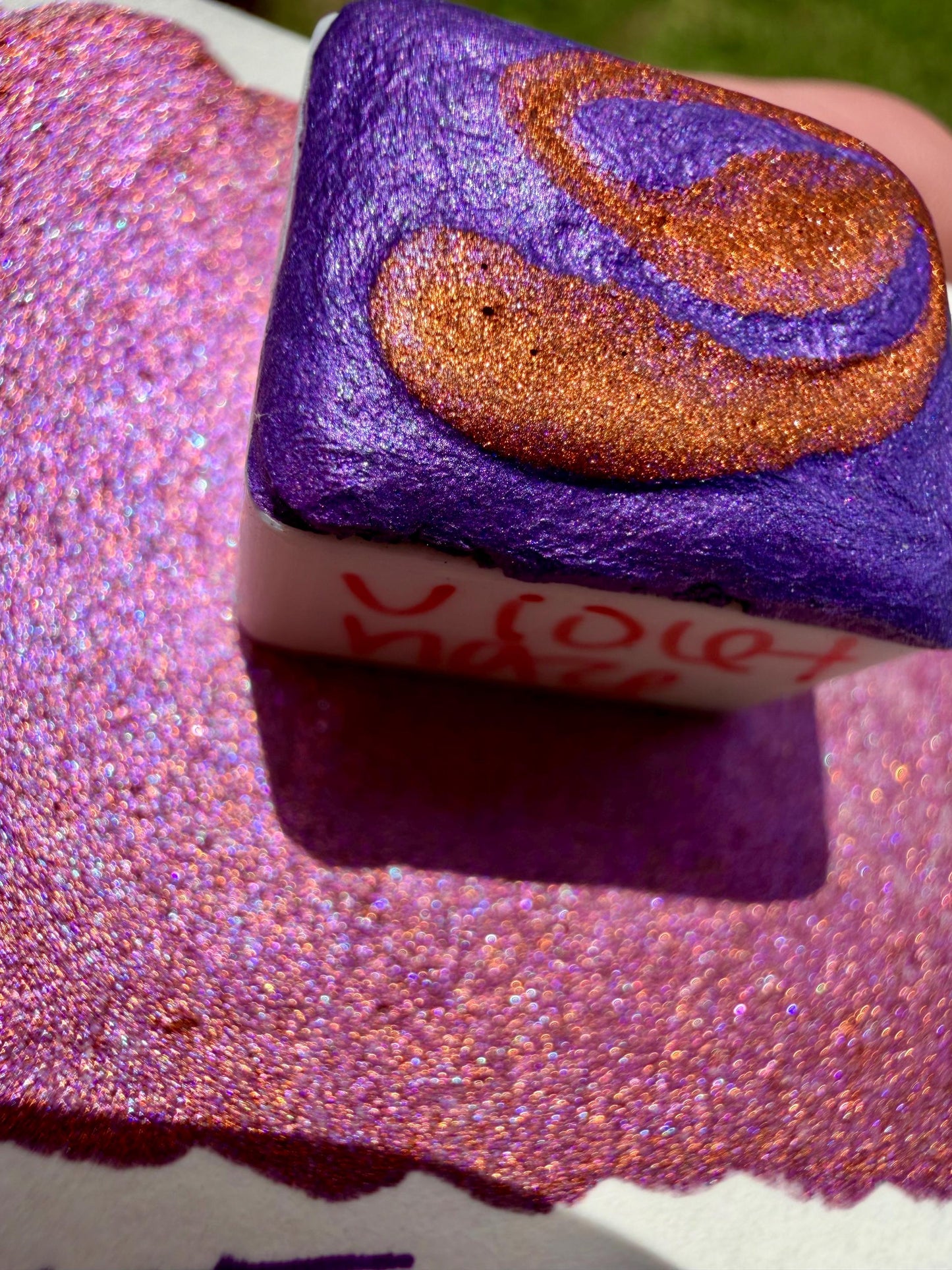 Violet Haze | Handmade Watercolors | Handmade Paint | Watercolors | Watercolor | Handmade Cards | Chrome Watercolors