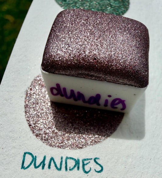 Dundies | Handmade Watercolors | Handmade Paint | Watercolors | Watercolor | Handmade Cards | Chrome Watercolors