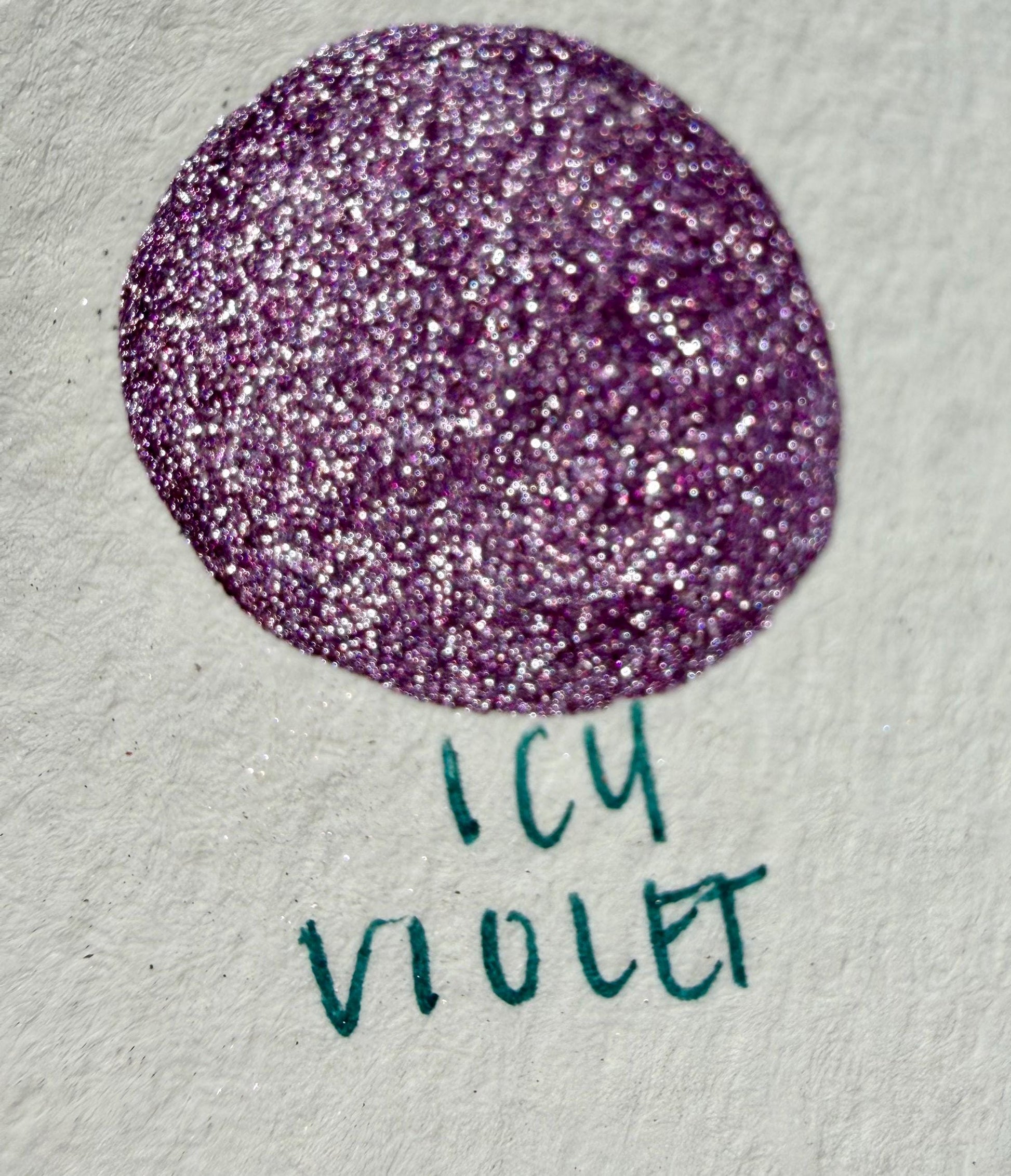 Icy Violet | Handmade Watercolors | Handmade Paint | Watercolors | Watercolor | Handmade Cards | Chrome Watercolors
