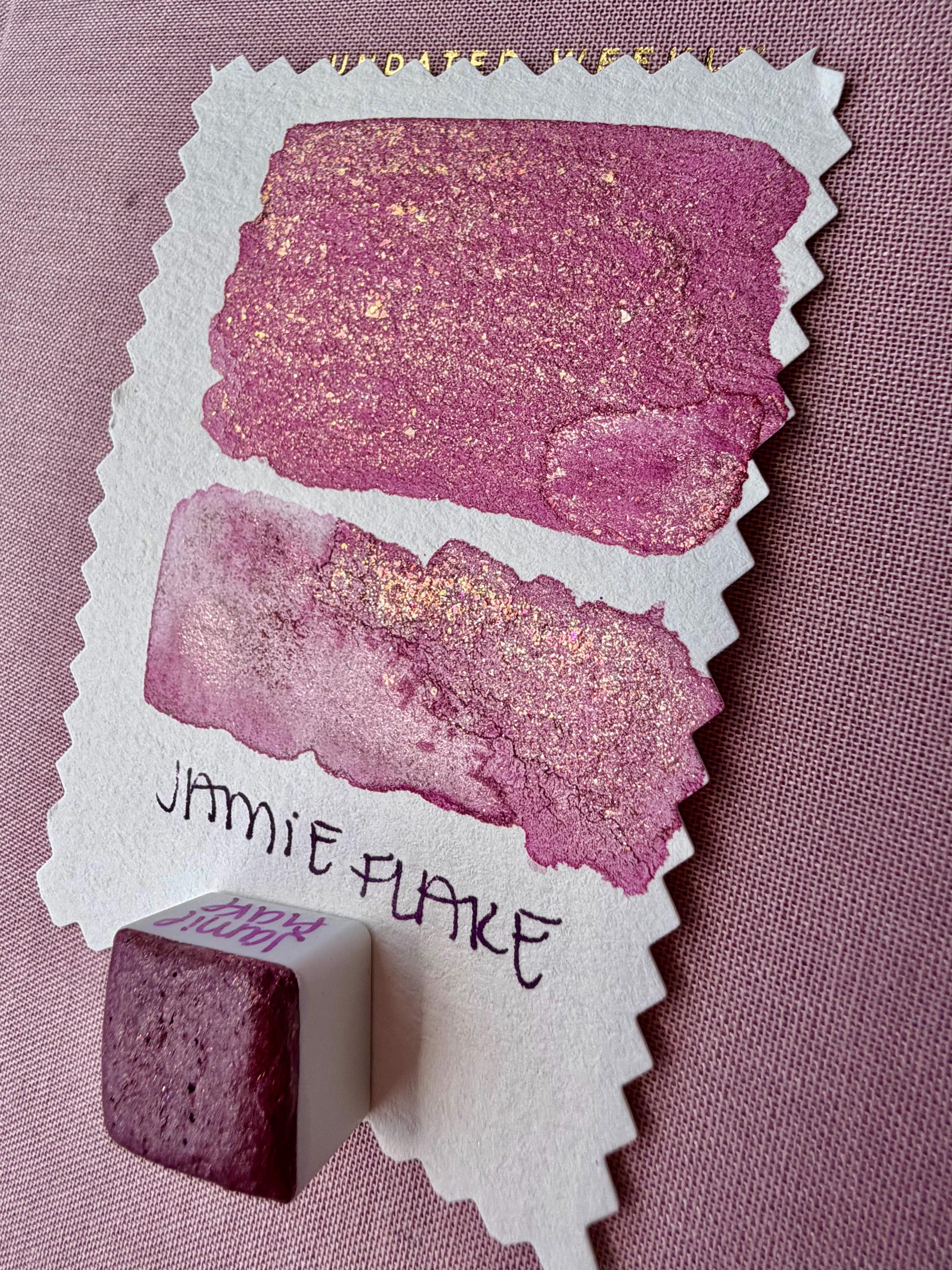 Jamie Flake | Handmade Watercolors | Handmade Paint | Calligraphy | Lettering | Colorshift | Artist Paints | Watercolor Artist