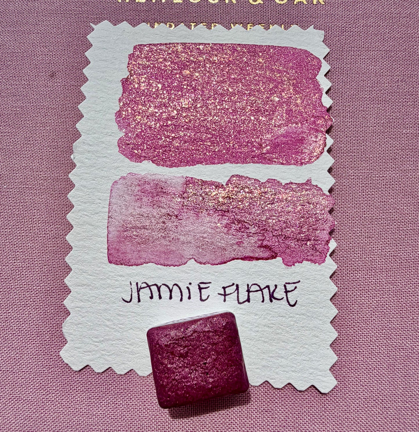 Jamie Flake | Handmade Watercolors | Handmade Paint | Calligraphy | Lettering | Colorshift | Artist Paints | Watercolor Artist