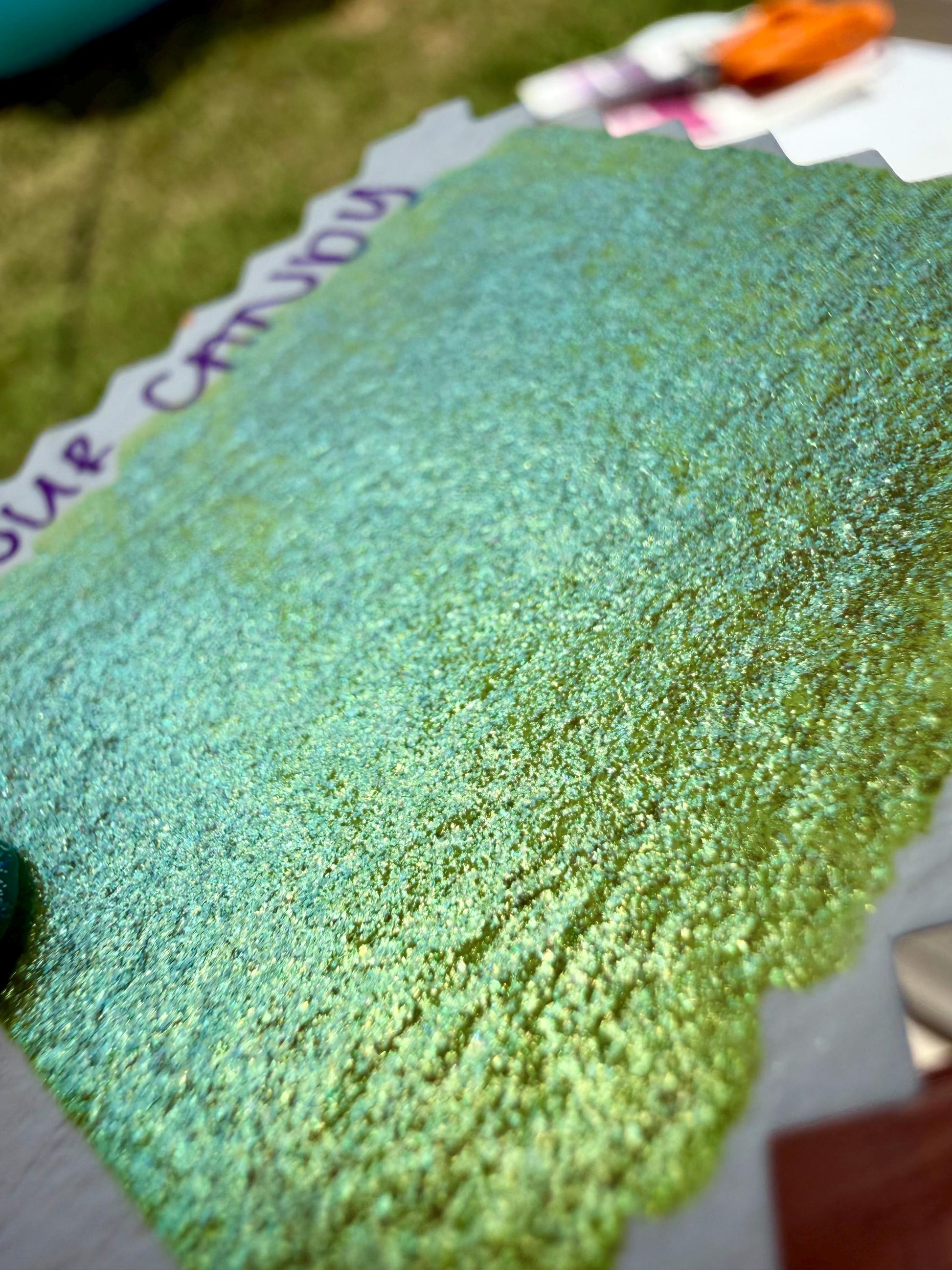 Sour Candy | Handmade Watercolors | Handmade Paint | Calligraphy | Lettering | Colorshift | Artist Paints | Watercolor Artist