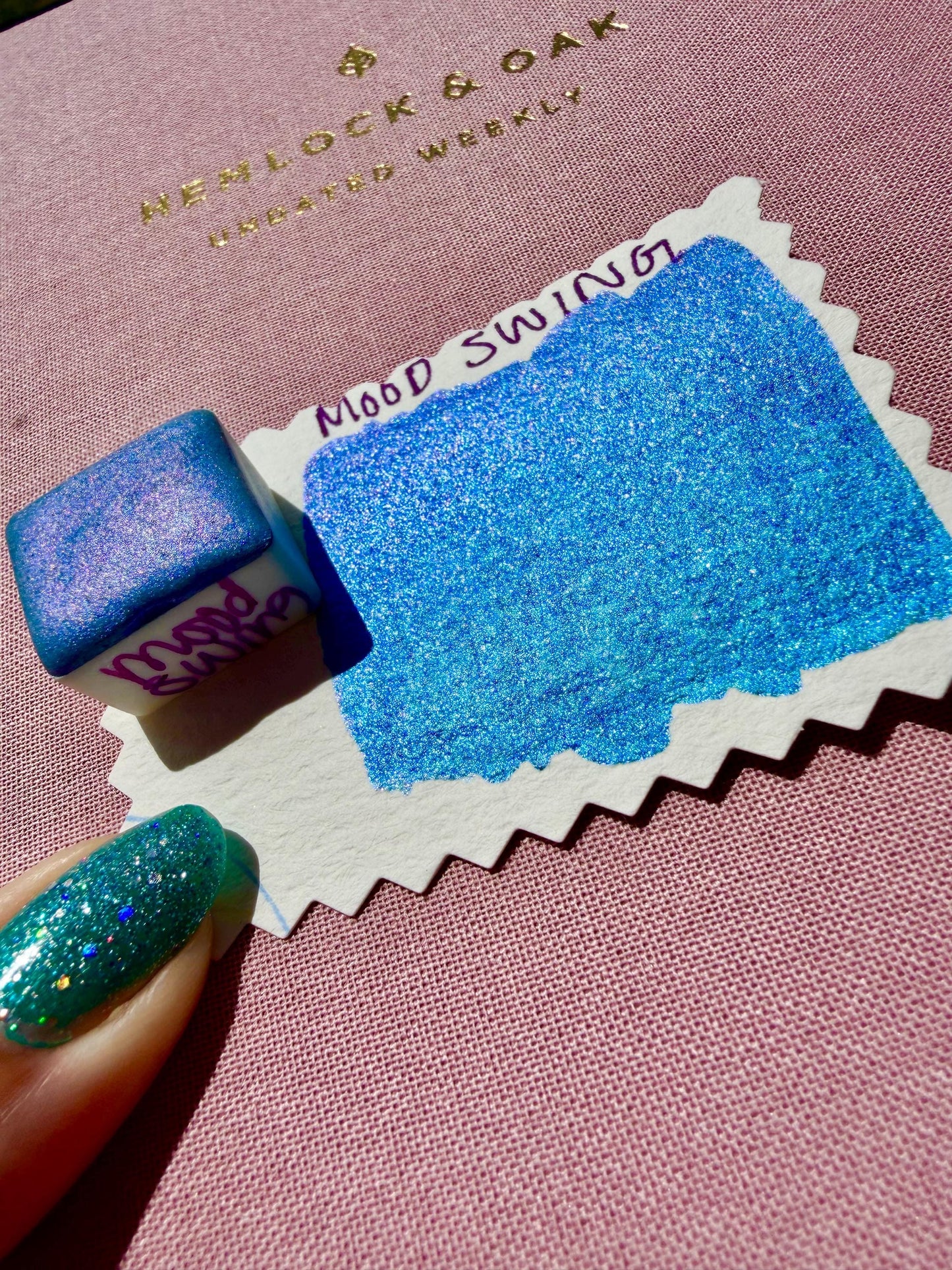 Mood Swing | Handmade Watercolors | Handmade Paint | Calligraphy | Lettering | Colorshift | Artist Paints | Watercolor Artist