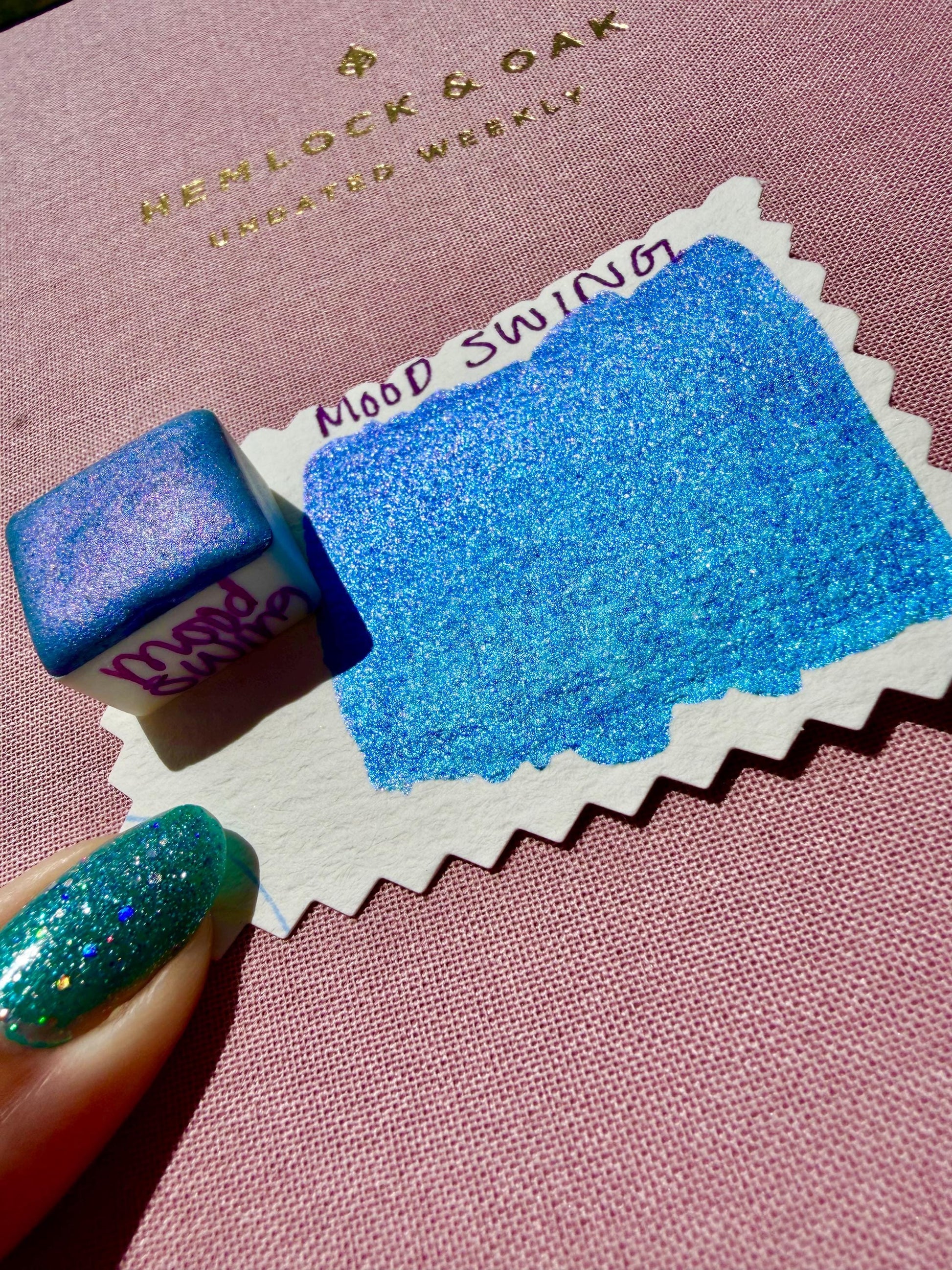 Mood Swing | Handmade Watercolors | Handmade Paint | Calligraphy | Lettering | Colorshift | Artist Paints | Watercolor Artist