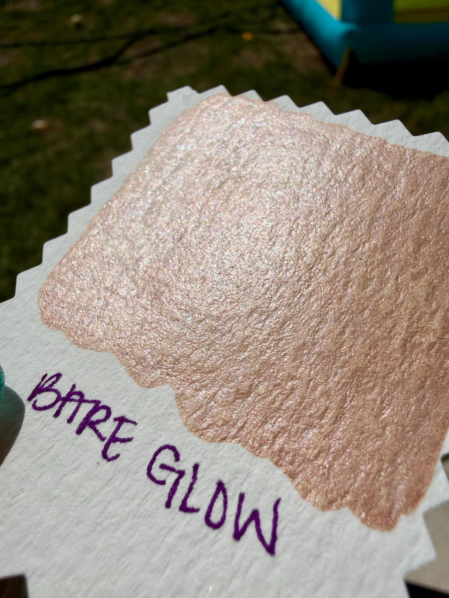 Bare Glow | Handmade Watercolors | Handmade Paint | Calligraphy | Lettering | Colorshift | Artist Paints | Watercolor Artist