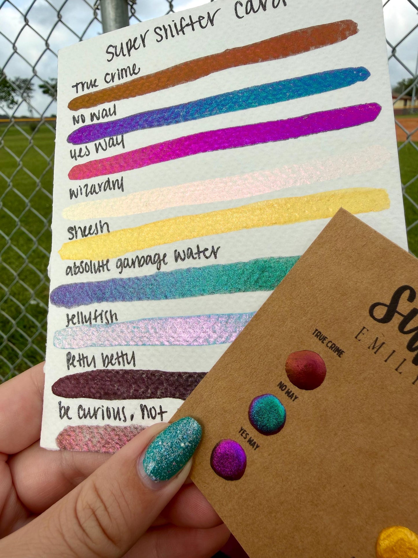 Super Shifting Dot Card | Super Shifter | Shifting Dot Card | Handmade Paint | Watercolors | Watercolor | Handmade Watercolors | Gifts