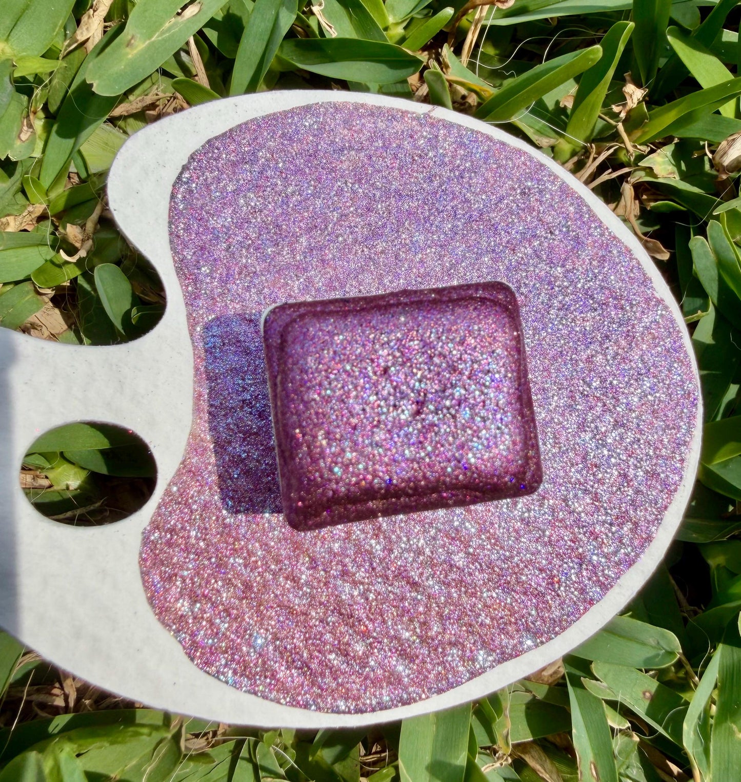 Lilac Threat | Handmade Watercolors | Handmade Paint | Watercolors | Watercolor | Handmade Cards | Chrome Watercolors