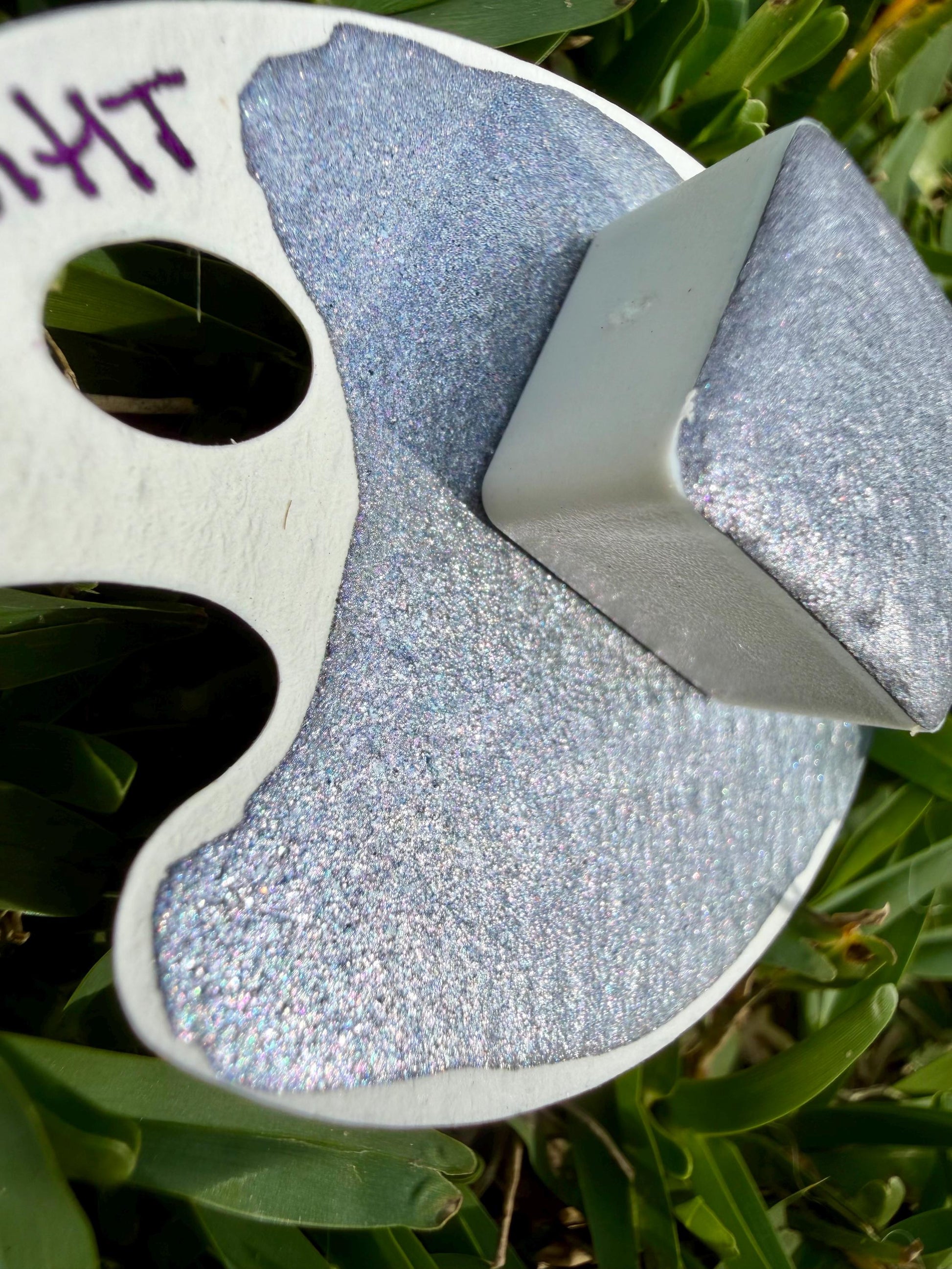 Ashlight | Handmade Watercolors | Handmade Paint | Watercolors | Watercolor | Handmade Cards | Silver Blue Watercolor
