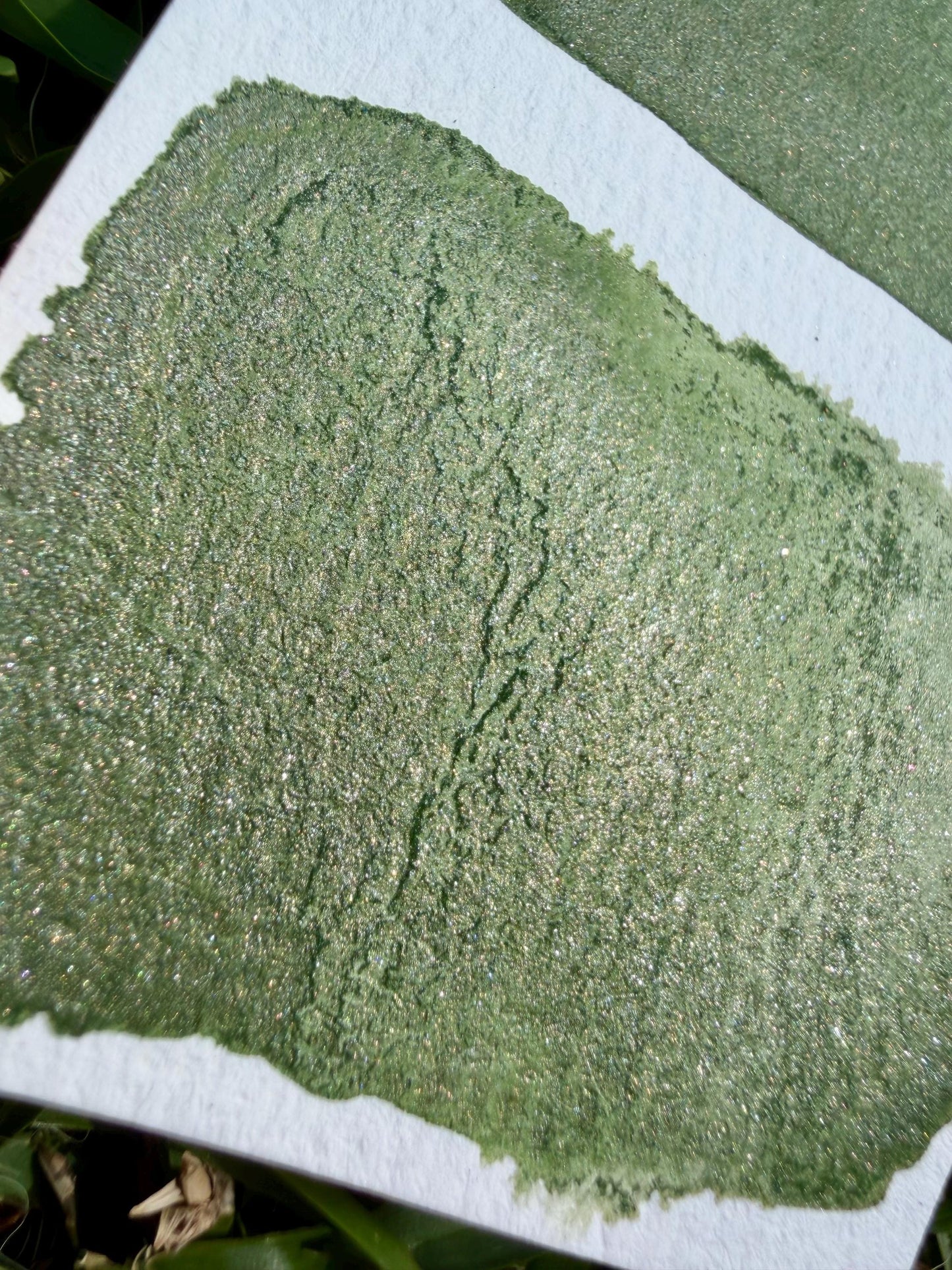 Potted Green | Handmade Watercolors | Handmade Paint | Watercolors | Watercolor | Handmade Cards | Unique Watercolors POTCOLOR WILL VARY