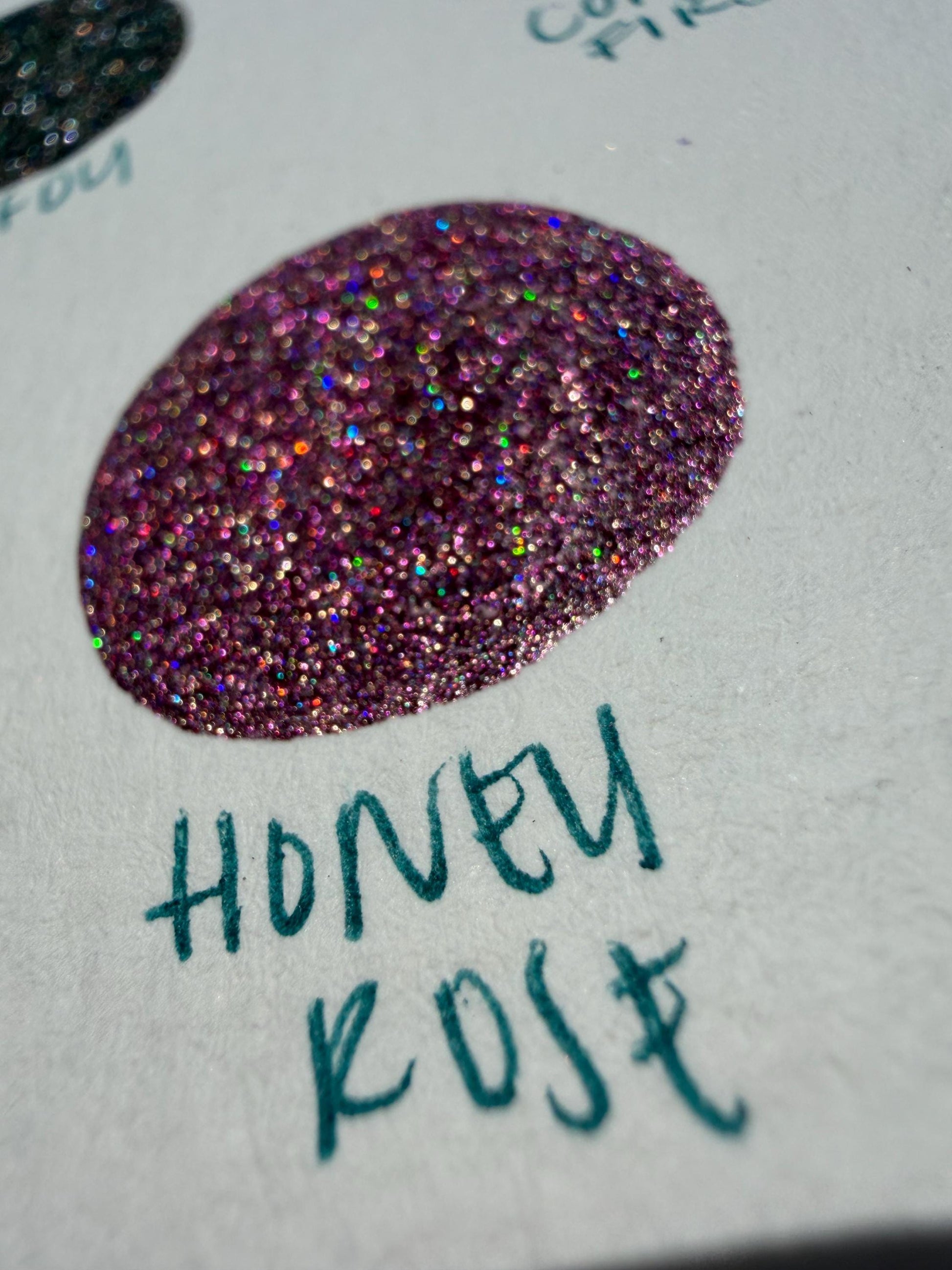 Honey Rose | Handmade Watercolors | Handmade Paint | Watercolors | Watercolor | Handmade Cards | Chrome Watercolors