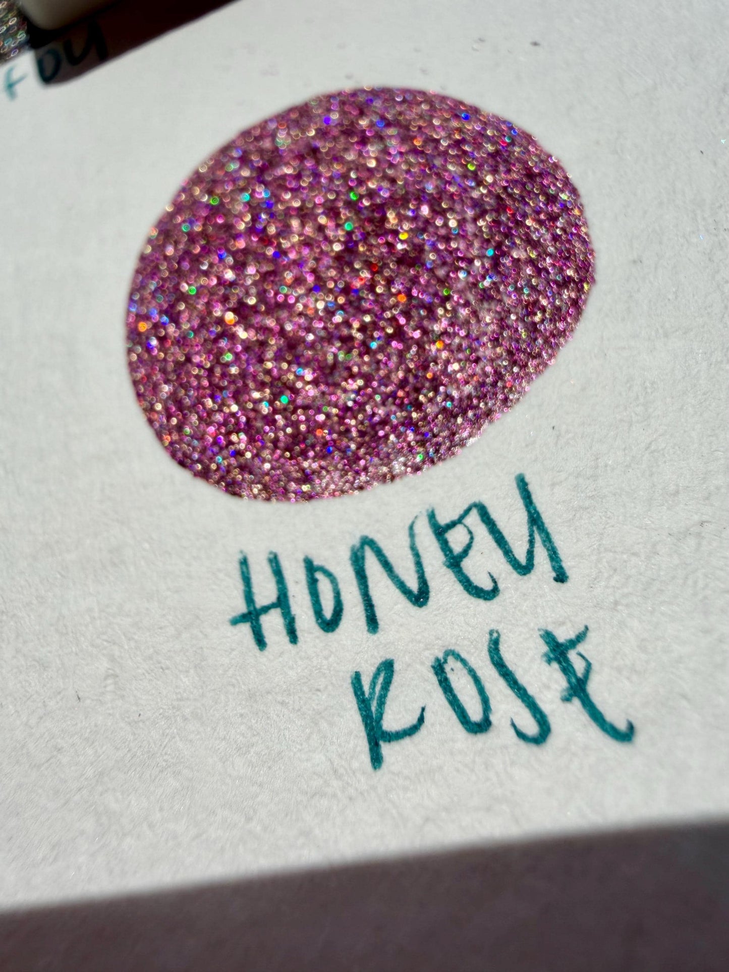 Honey Rose | Handmade Watercolors | Handmade Paint | Watercolors | Watercolor | Handmade Cards | Chrome Watercolors