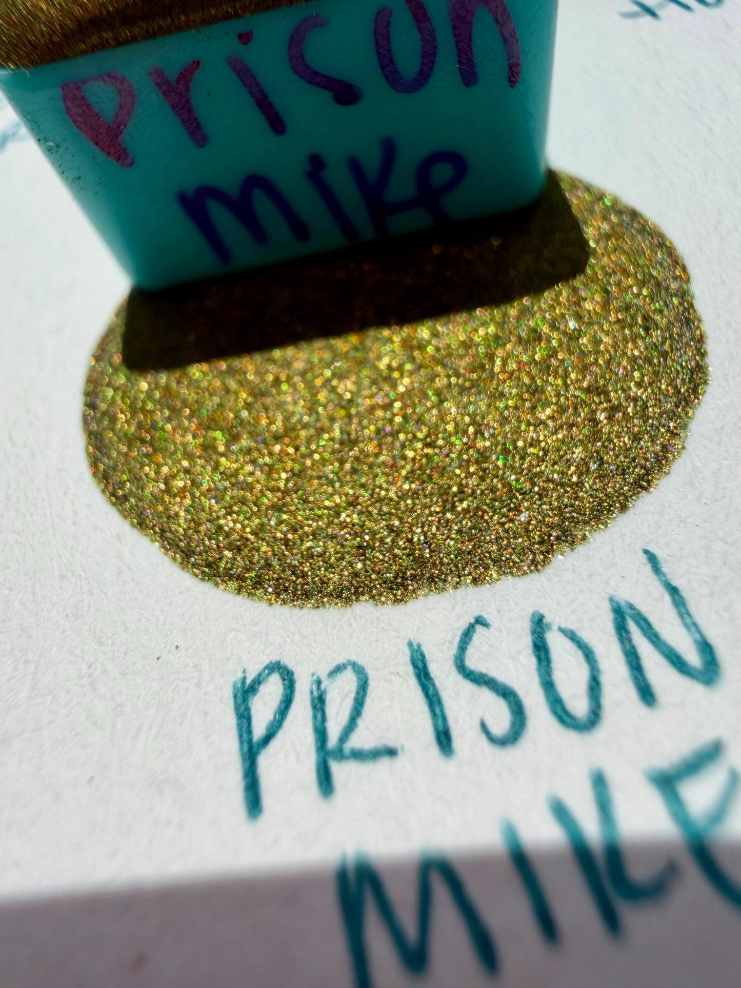 Prison Mike | Handmade Watercolors | Handmade Paint | Watercolors | Watercolor | Handmade Cards | Chrome Watercolors