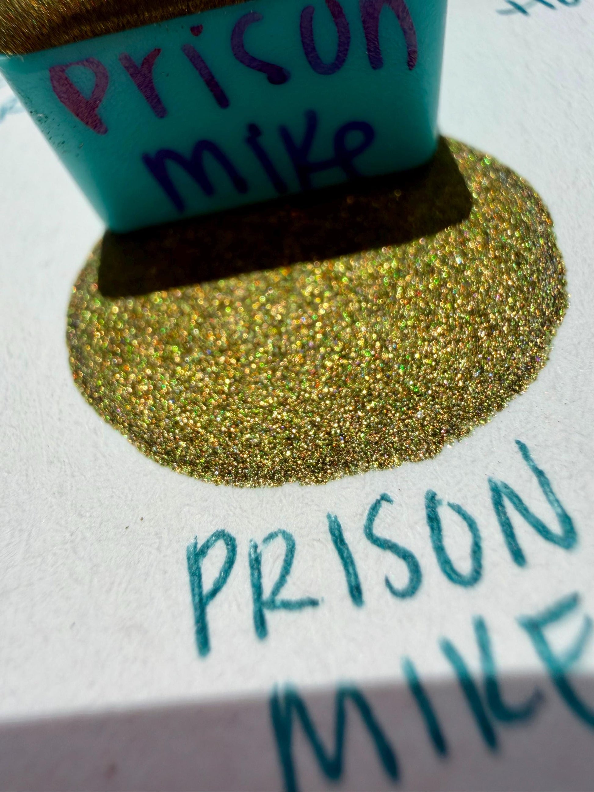 Prison Mike | Handmade Watercolors | Handmade Paint | Watercolors | Watercolor | Handmade Cards | Chrome Watercolors