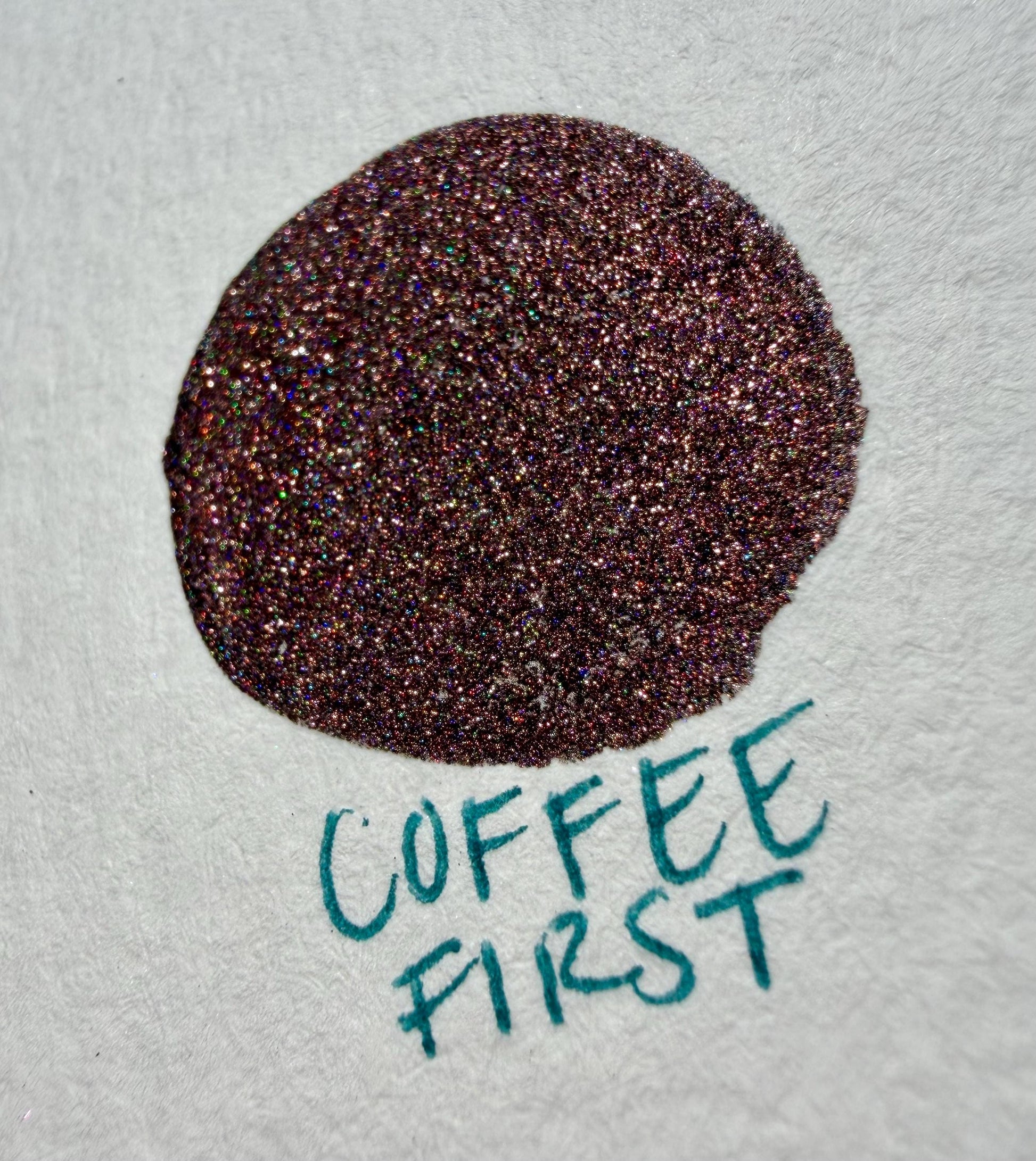 Coffee First | Handmade Watercolors | Handmade Paint | Watercolors | Watercolor | Handmade Cards | Chrome Watercolors