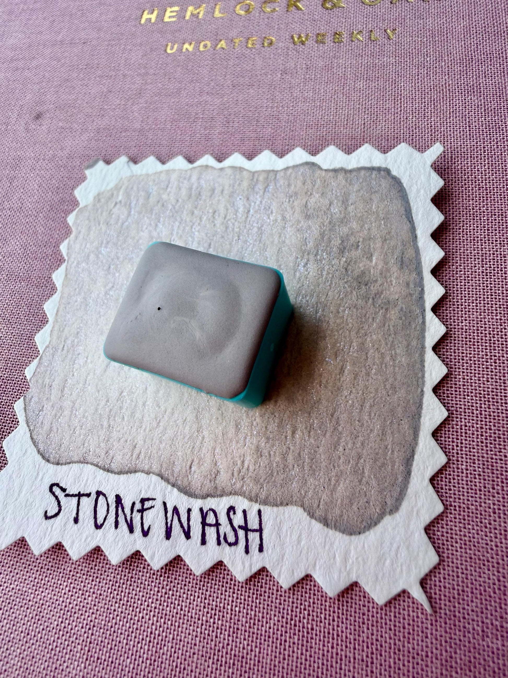 Stone Wash | HYBRID Matte & Shimmer Blend | Handmade Watercolors | Handmade Paint | Watercolors | Watercolor | Watercolor Artist
