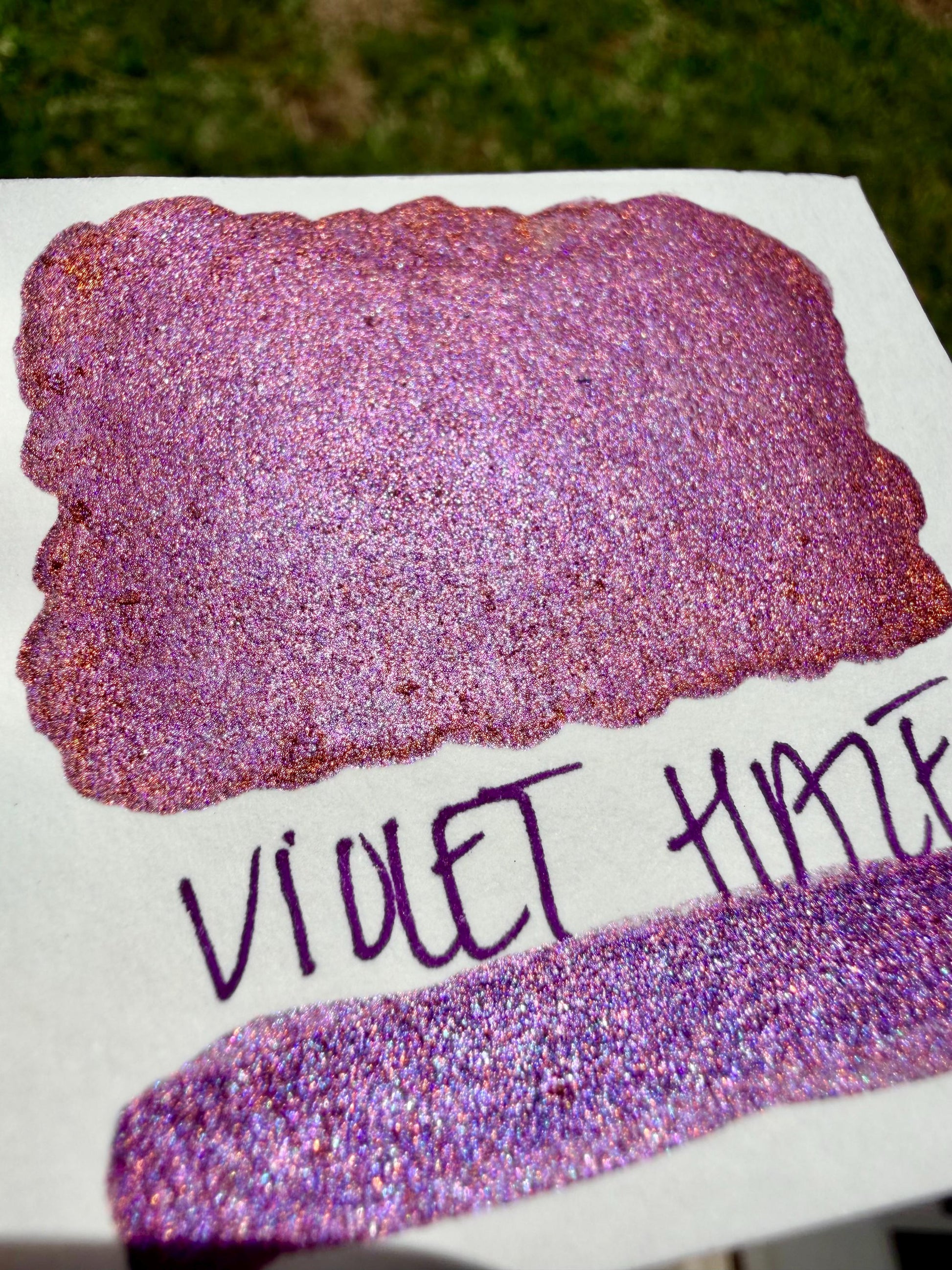 Violet Haze | Handmade Watercolors | Handmade Paint | Watercolors | Watercolor | Handmade Cards | Chrome Watercolors