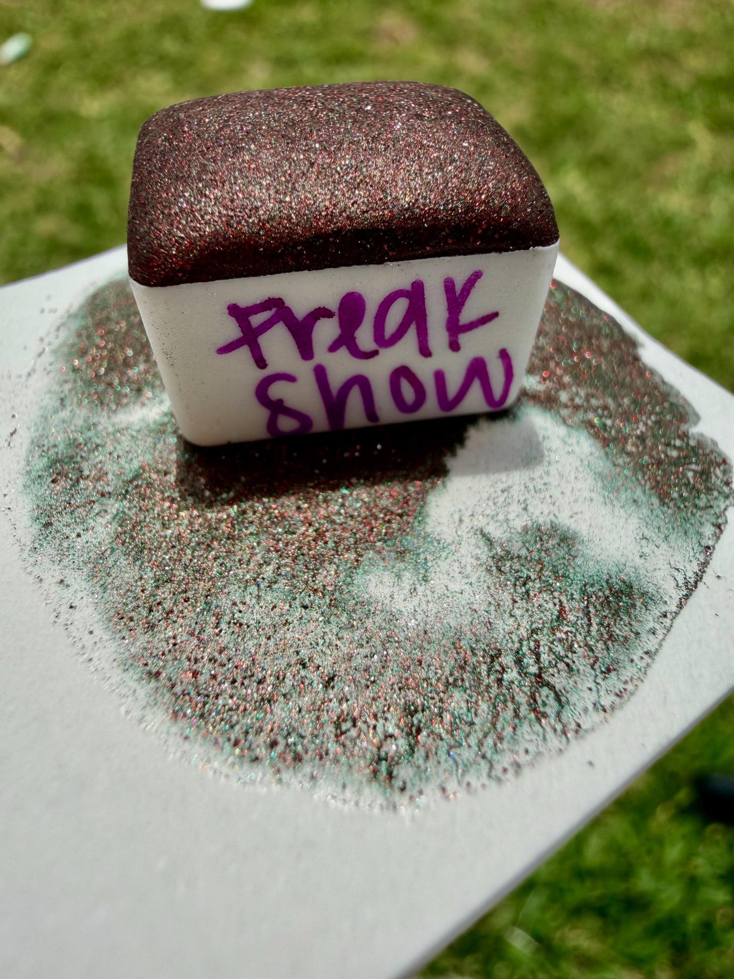 Freak Show | Handmade Watercolors | Handmade Paint | Watercolors | Watercolor | Handmade Cards | Chrome Watercolors